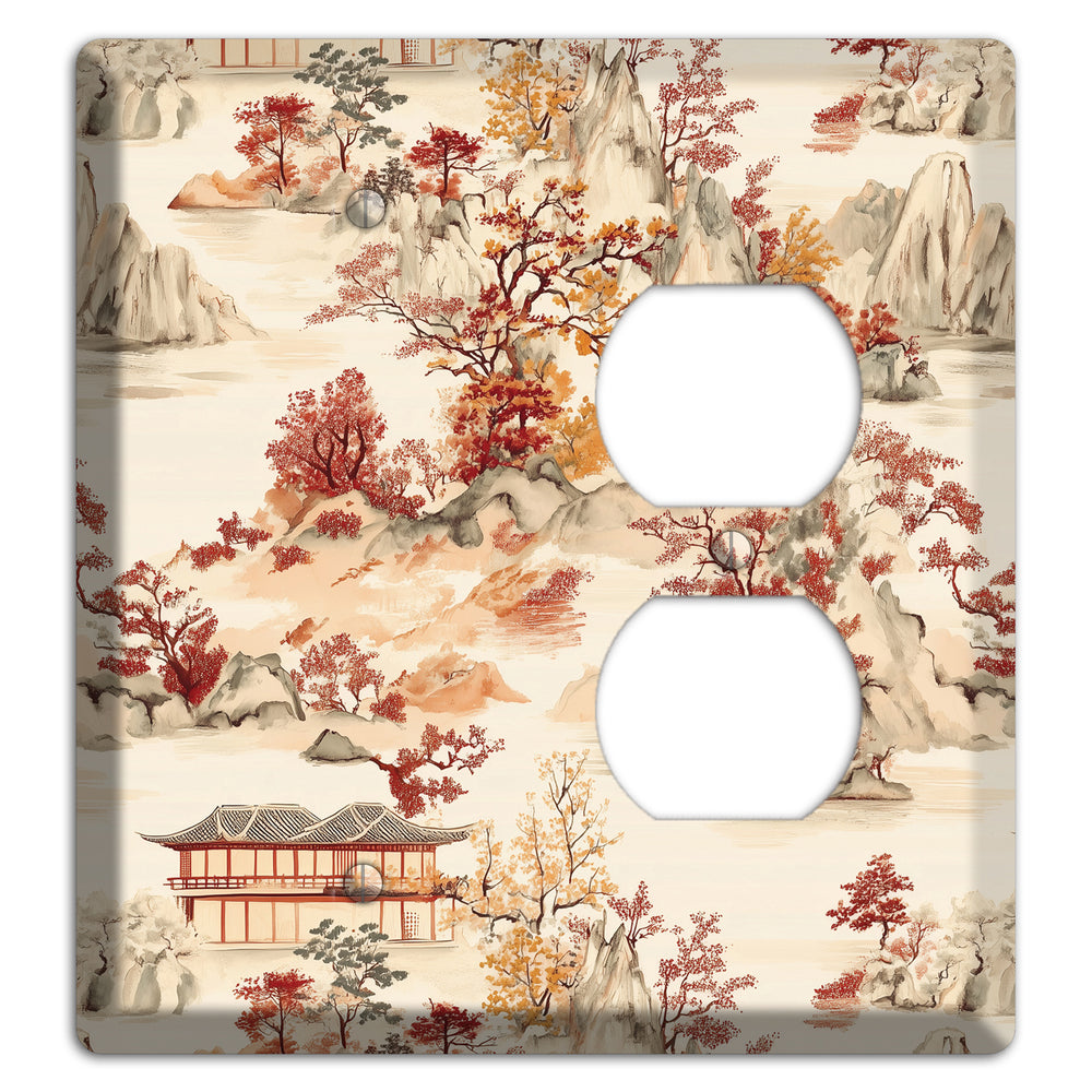 Mountain Autumn Reverie Blank / Duplex Wallplate