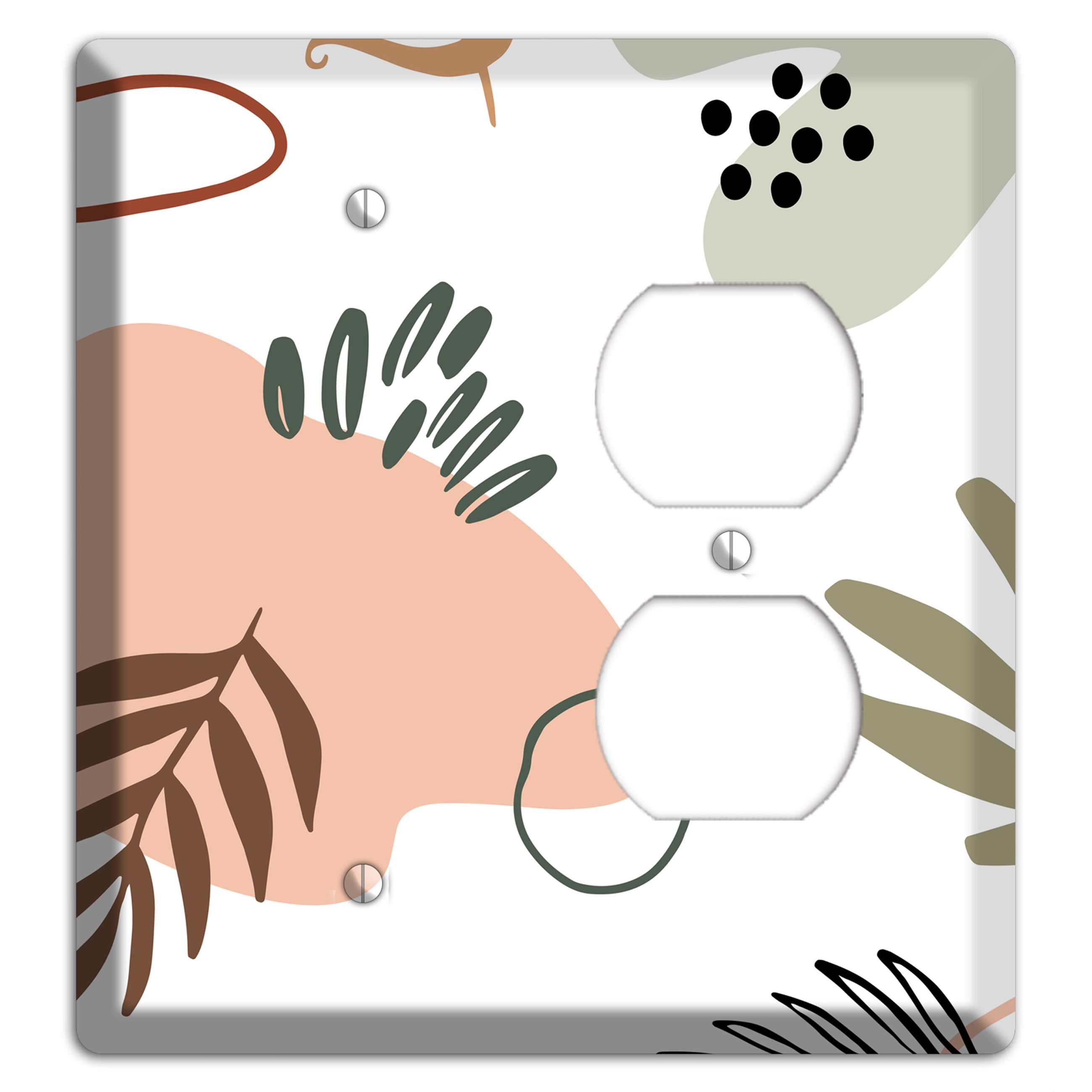 Botanical Scatter Blank / Duplex Wallplate