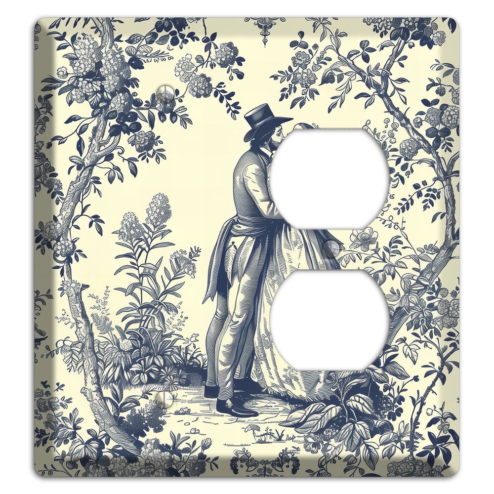 Garden Tryst Blank / Duplex Wallplate