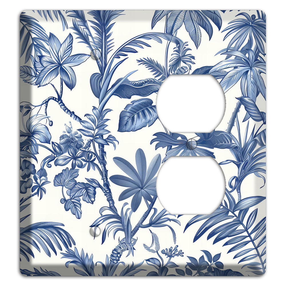 Tropic Indigo Reverie Blank / Duplex Wallplate