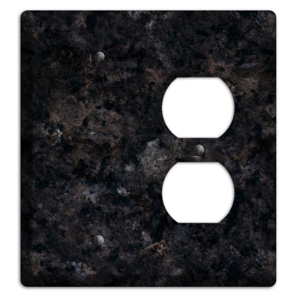 Ubatuba Granite Blank / Duplex Wallplate