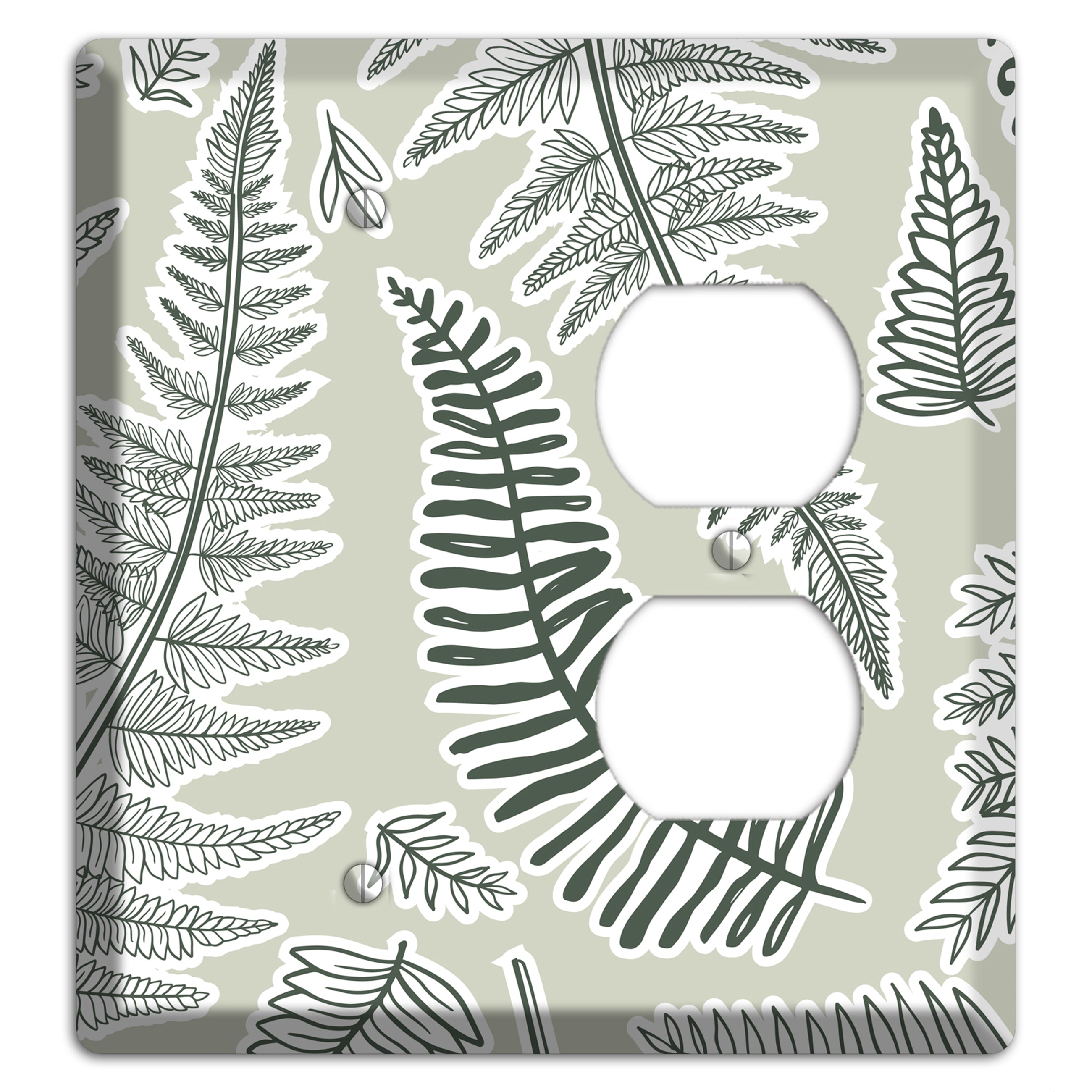 Forest Floor Scatter Blank / Duplex Wallplate
