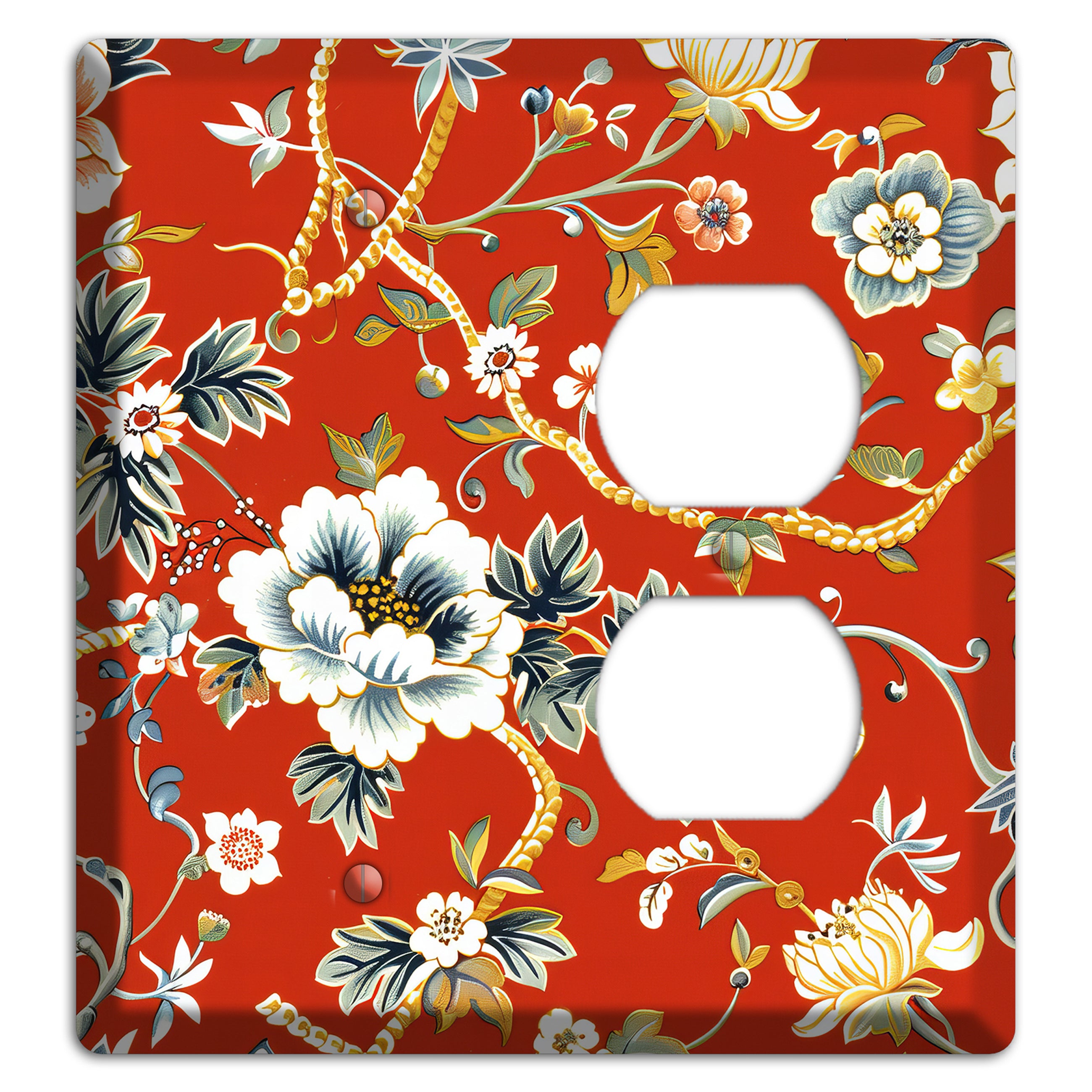 Crimson Garden Reverie Blank / Duplex Wallplate