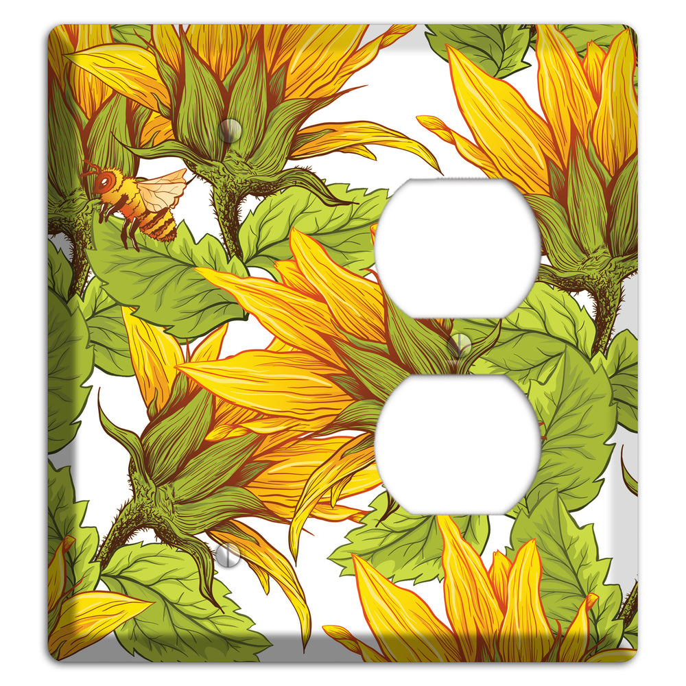 Pollen & Wings Blank / Duplex Wallplate