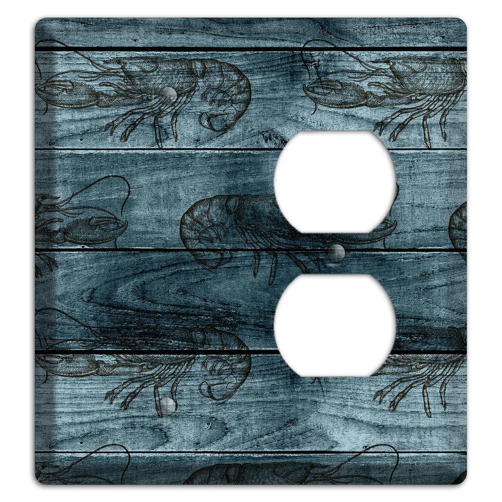 Lobster Ledger Blank / Duplex Wallplate