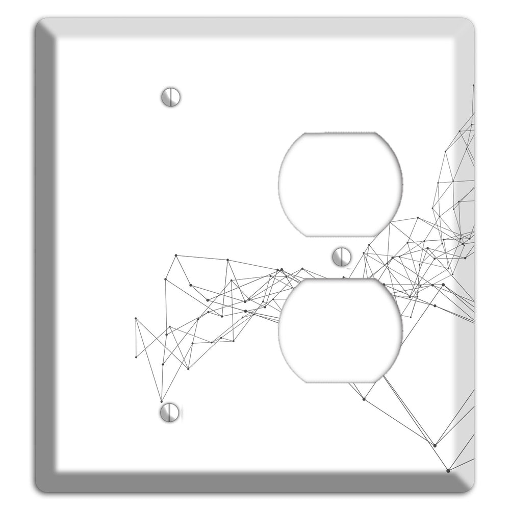 Emergent Mesh Theory Blank / Duplex Wallplate