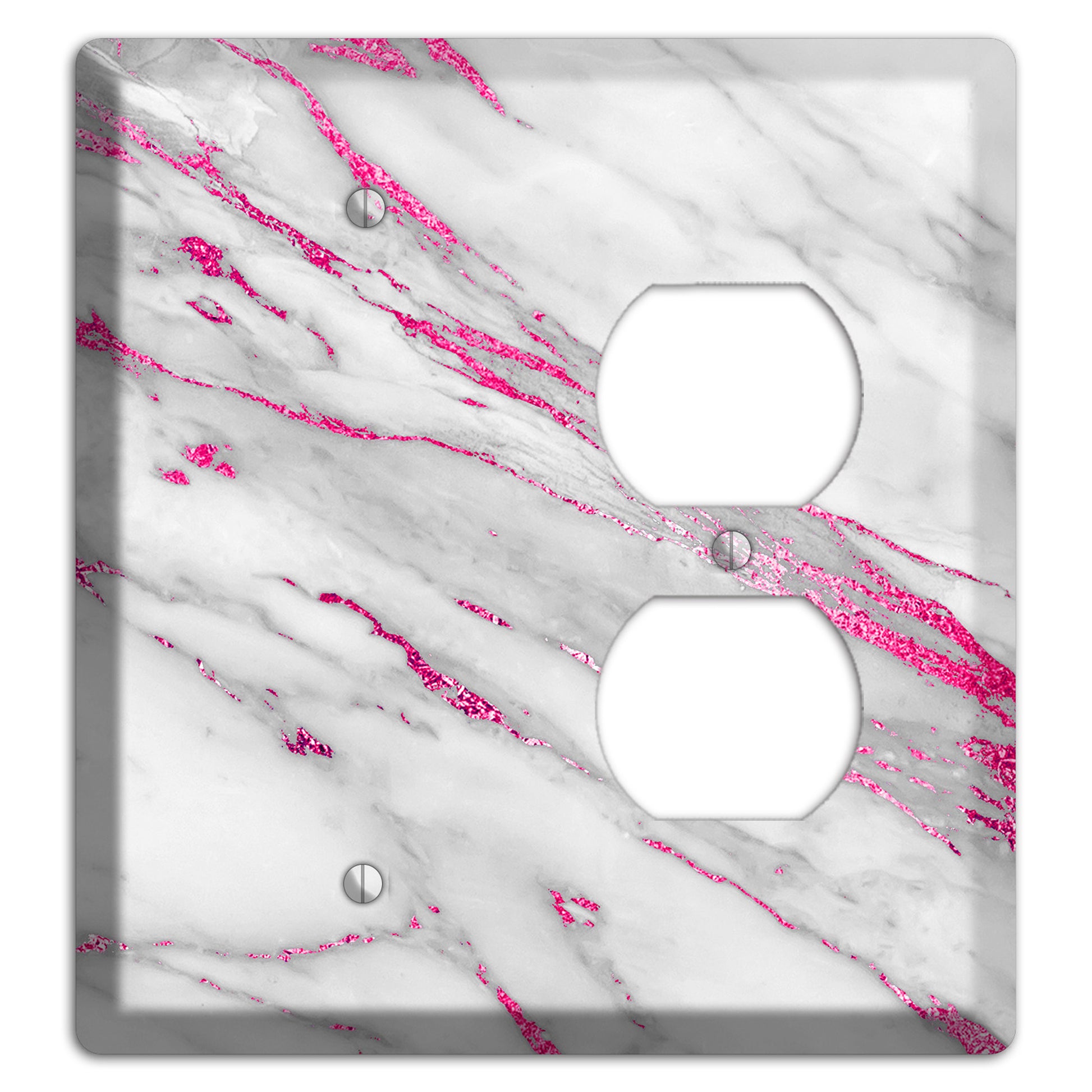 Can Can Marble Blank / Duplex Wallplate