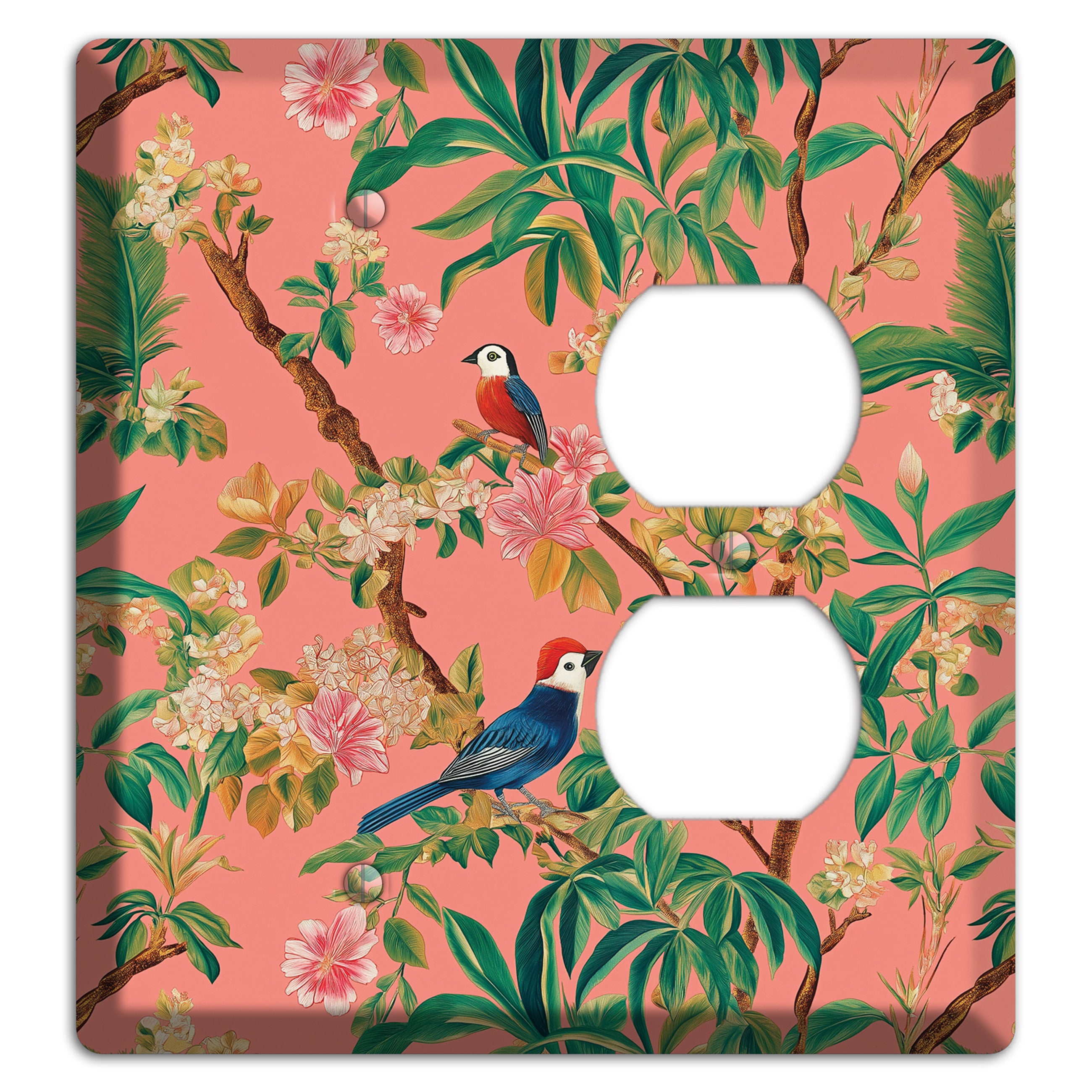 Coral Garden Reverie Blank / Duplex Wallplate
