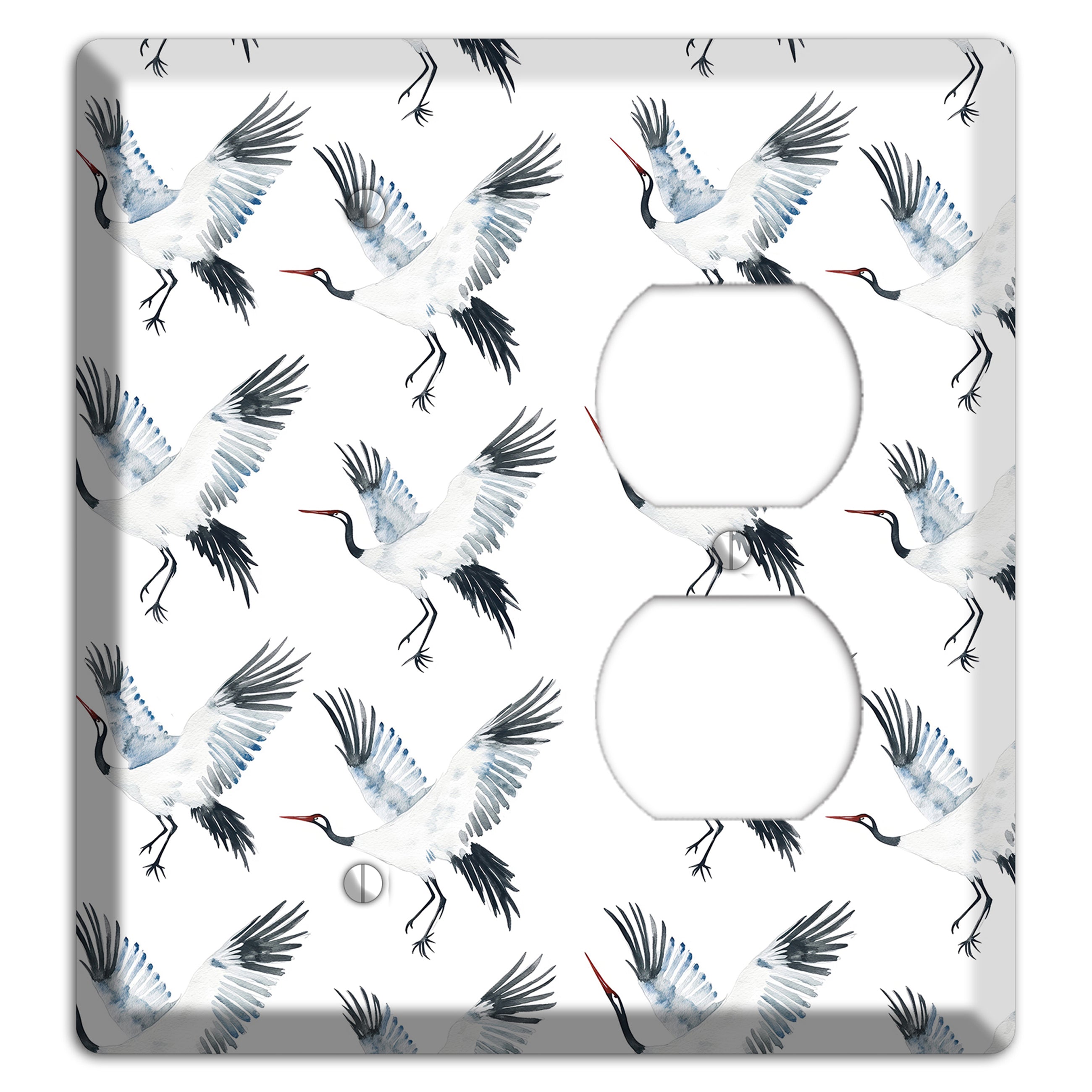 Silver Wing Ascent Blank / Duplex Wallplate