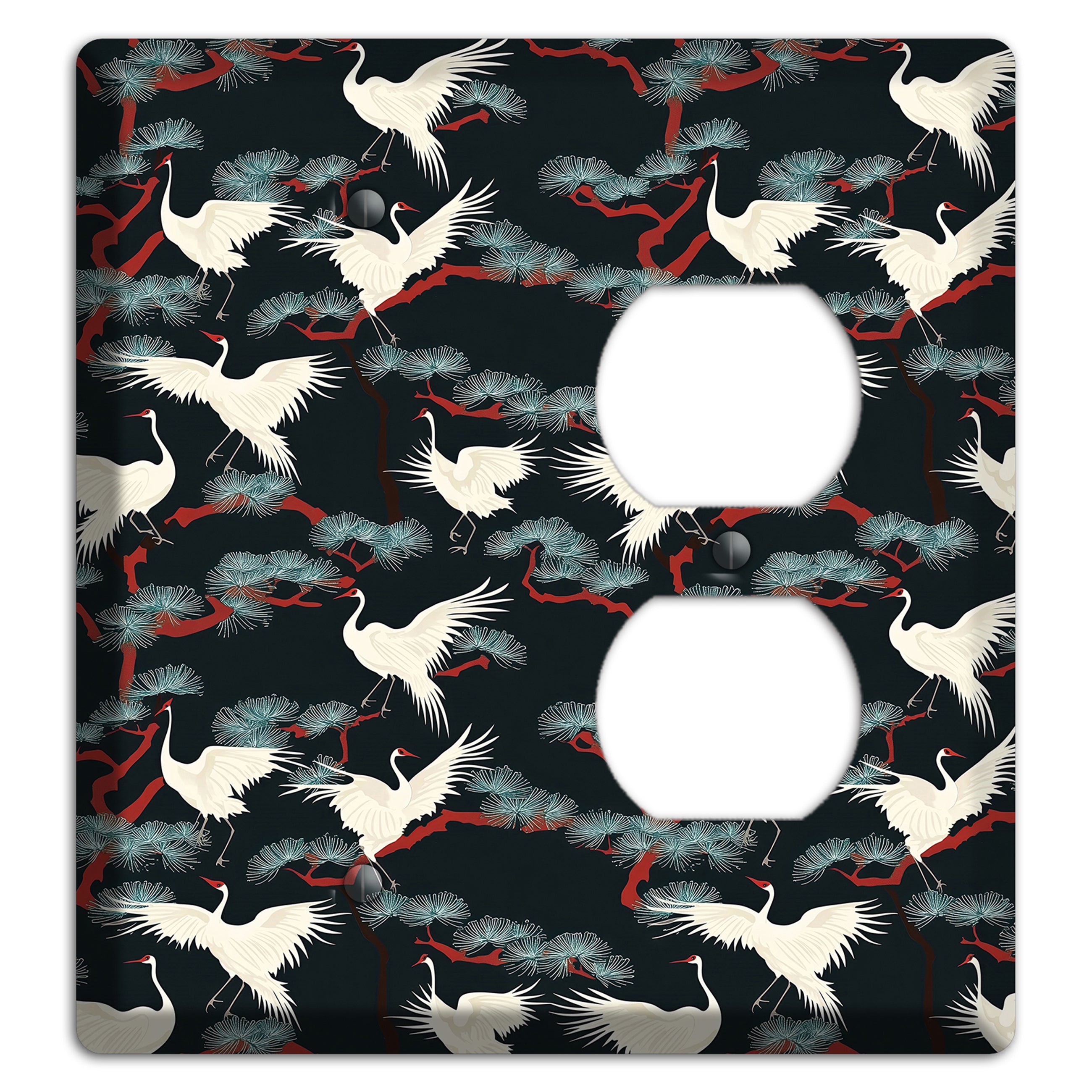 Obsidian Pine Vigil Blank / Duplex Wallplate