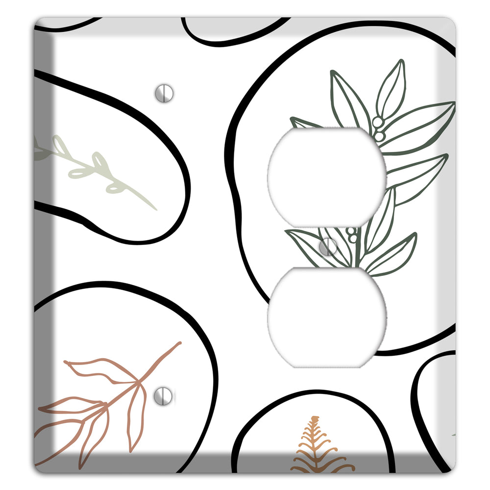 Pressed & Preserved Blank / Duplex Wallplate