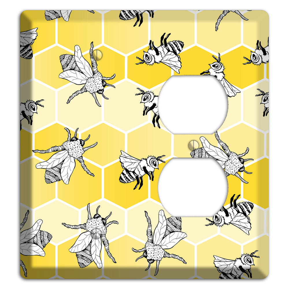 Hive Mind Scatter Blank / Duplex Wallplate