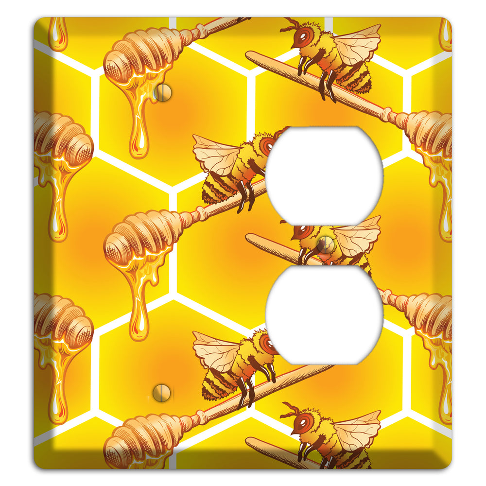 Golden Hive Ritual Blank / Duplex Wallplate