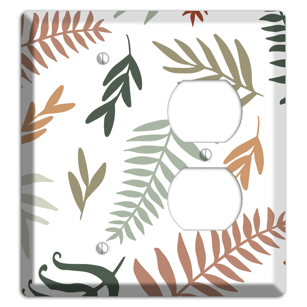 Foliage Adrift Blank / Duplex Wallplate