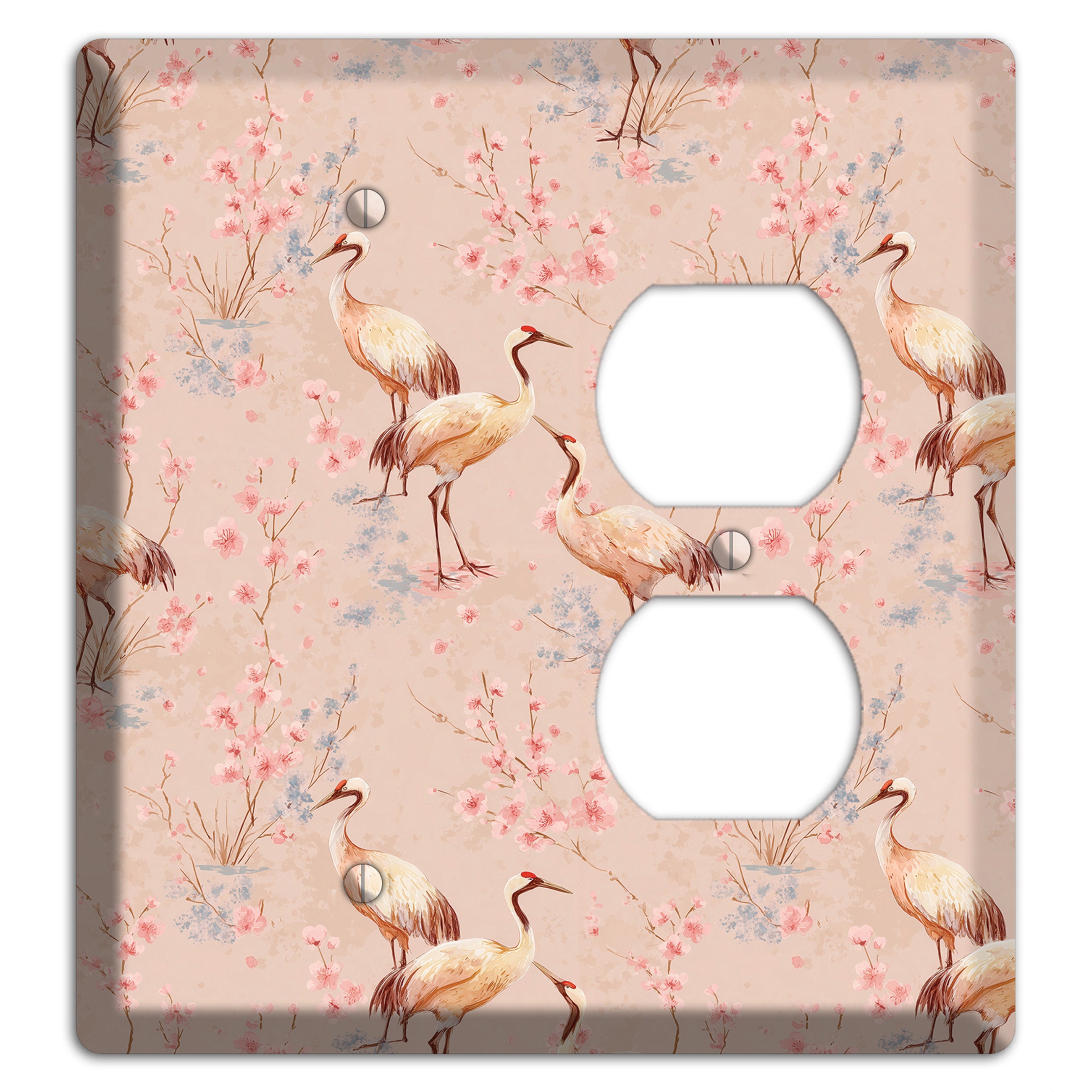 Blush Sakura Passage Blank / Duplex Wallplate