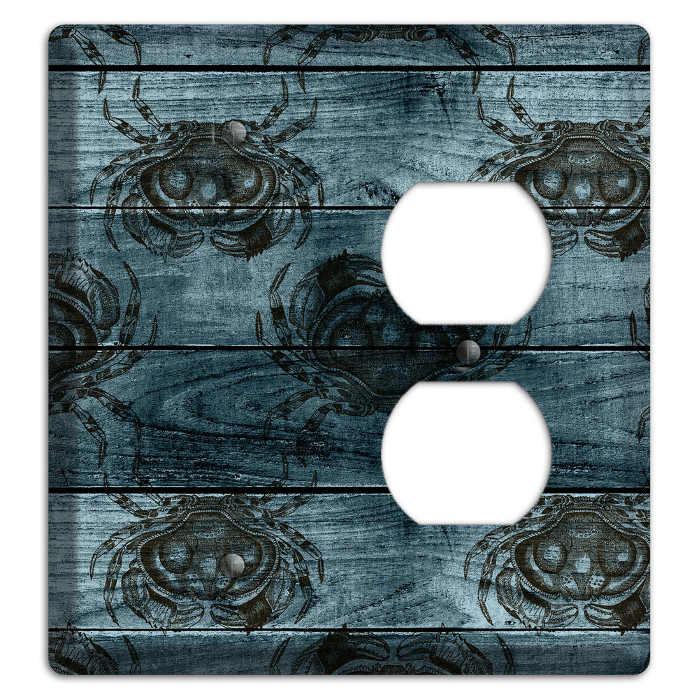 Crabby Waters Blank / Duplex Wallplate