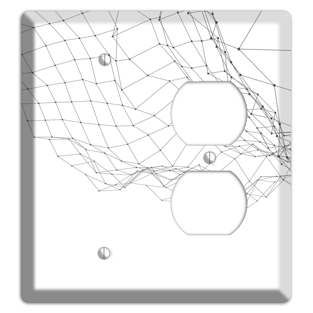 Collapse Into Signal Blank / Duplex Wallplate