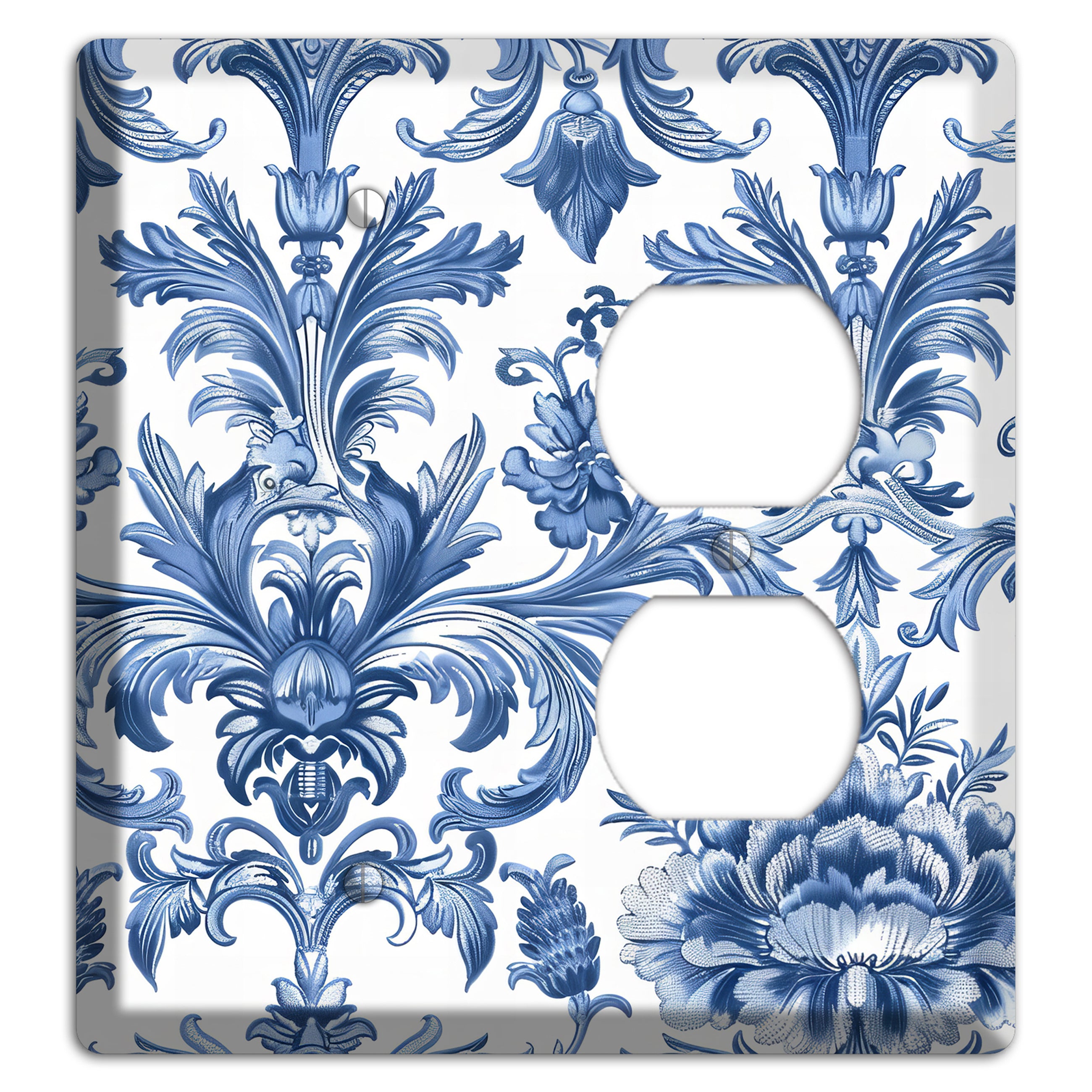 Porcelain Garden Reverie Blank / Duplex Wallplate