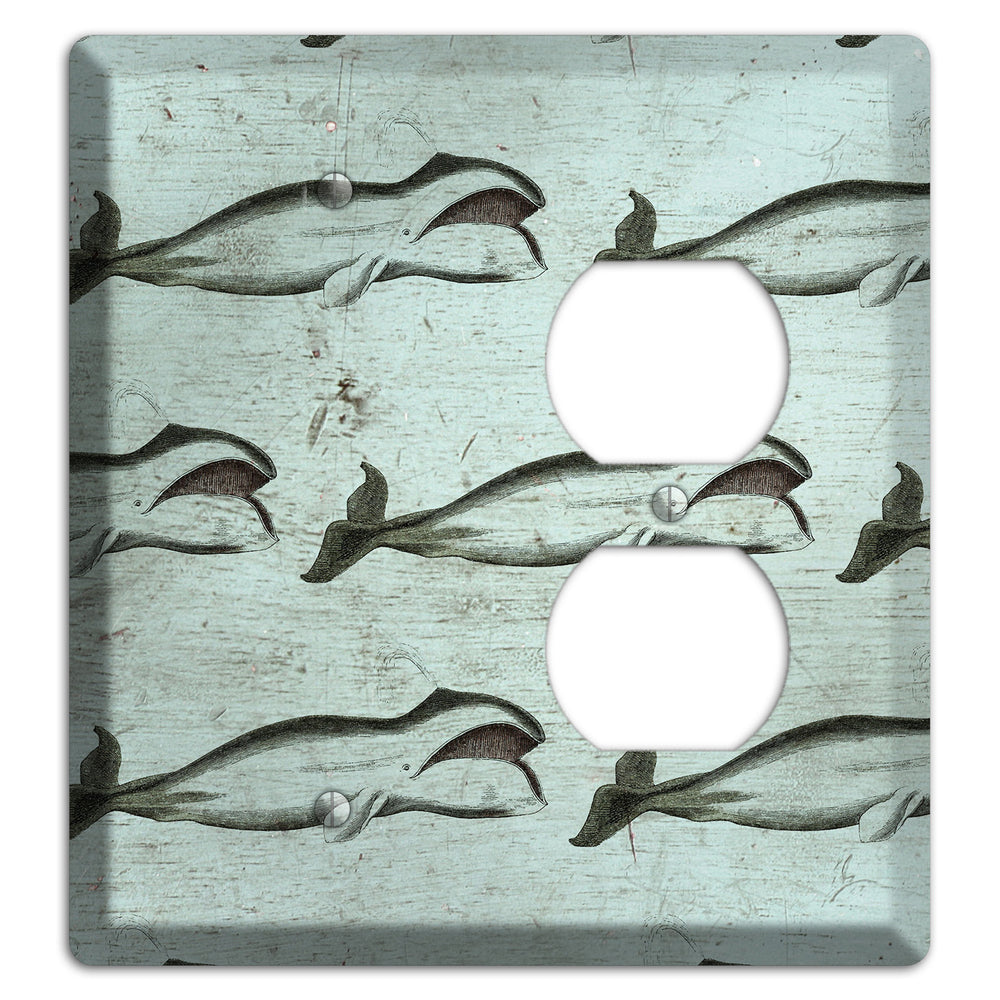 Whale Watch Blank / Duplex Wallplate