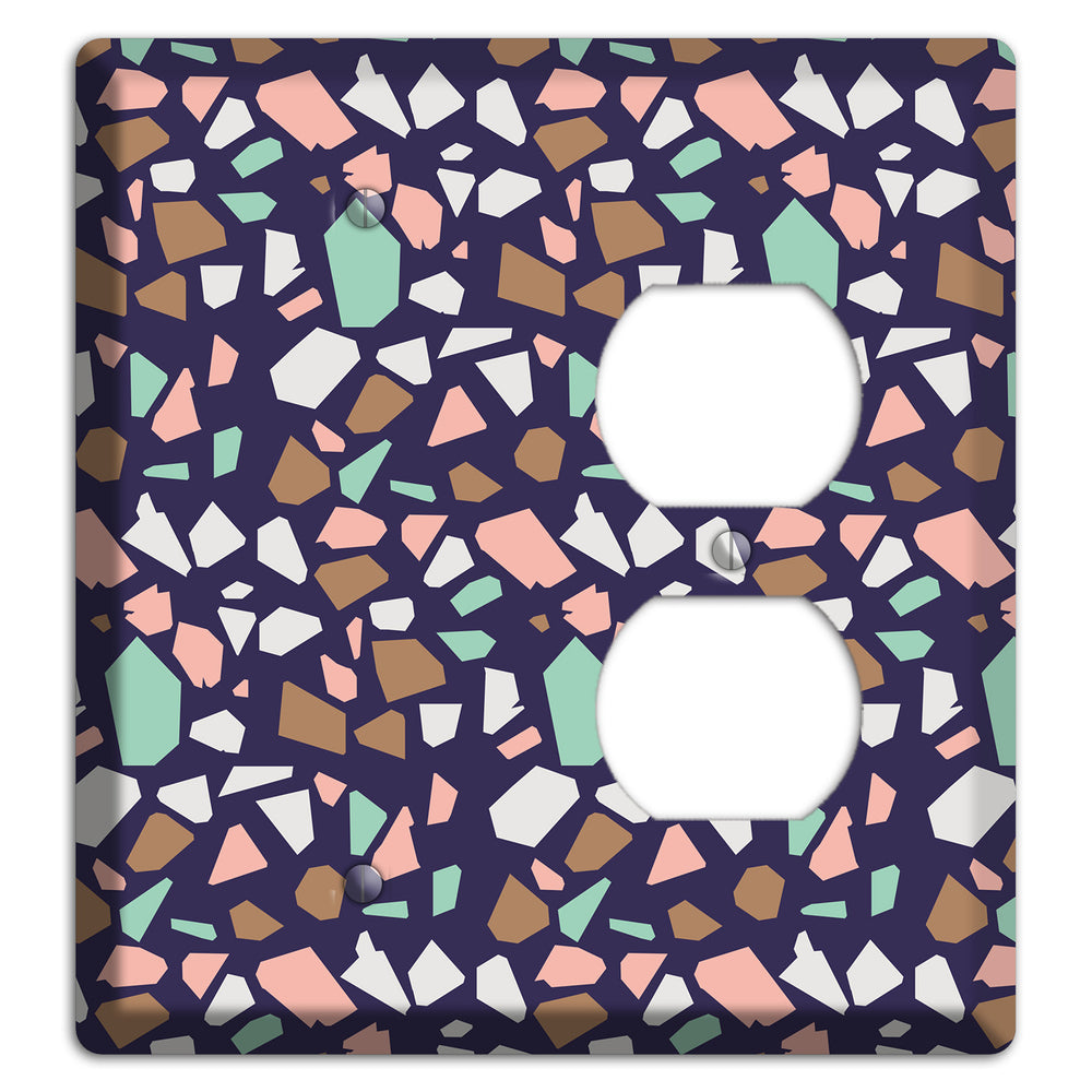 Midnight Mosaic Blank / Duplex Wallplate