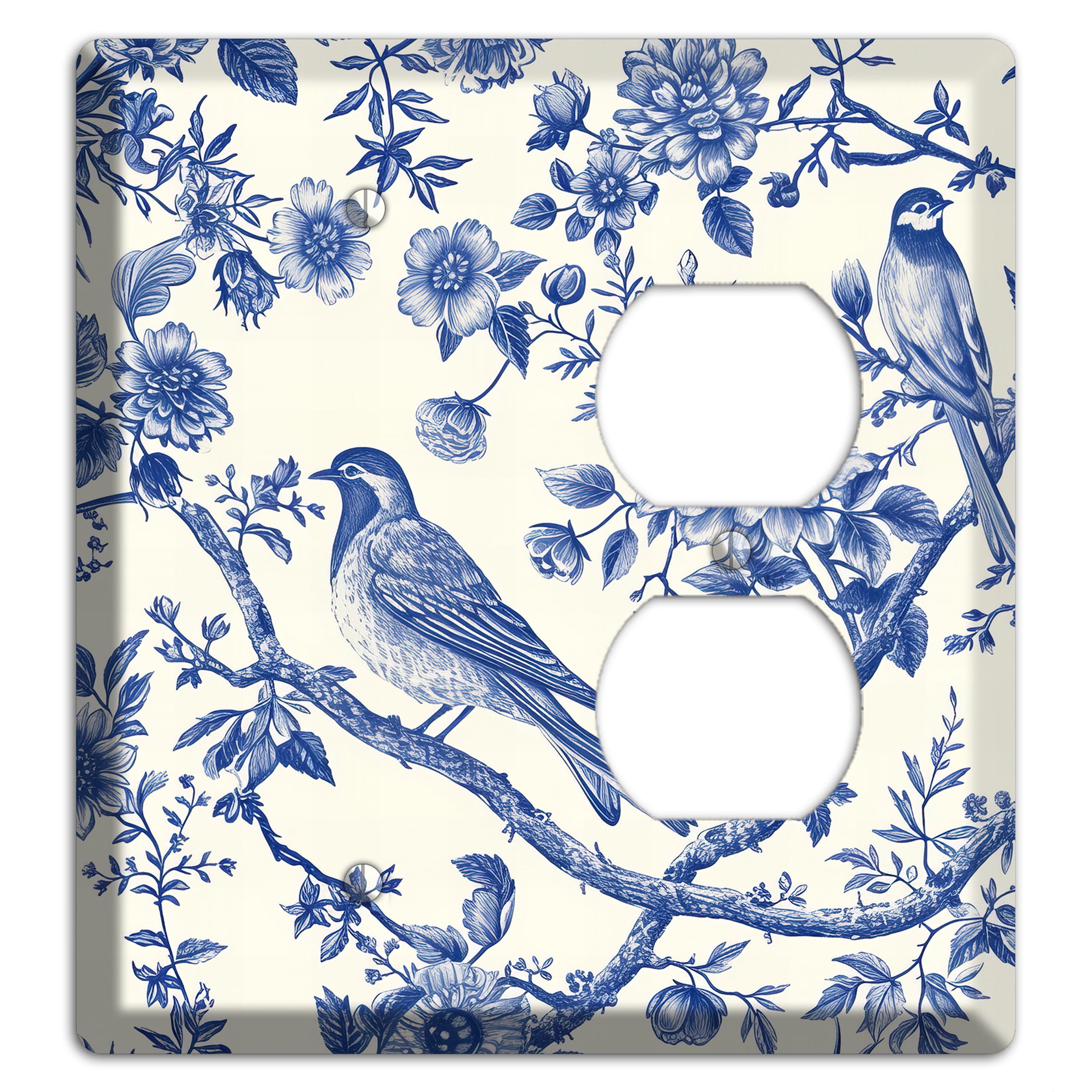 Willow Song Garden Blank / Duplex Wallplate