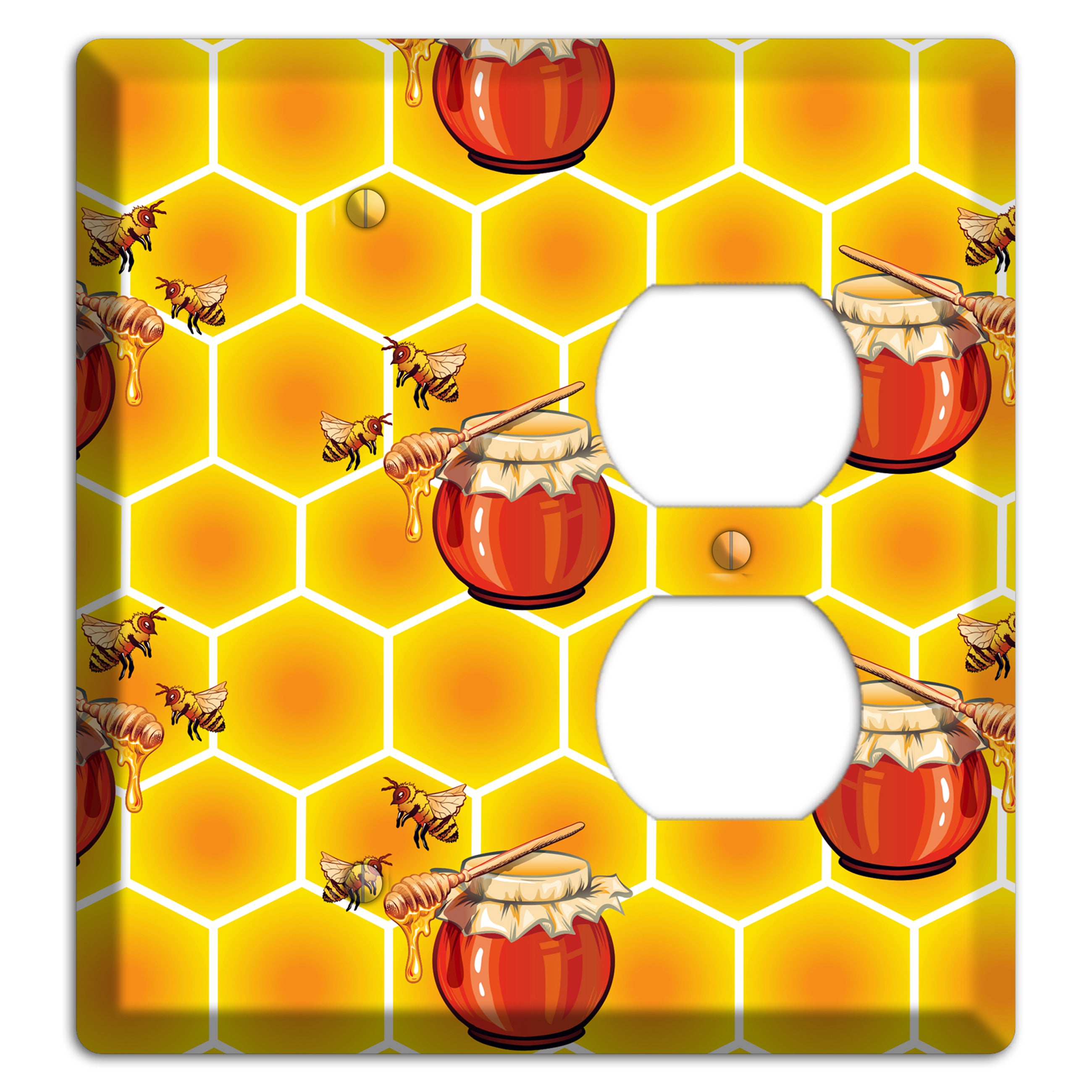 Harvest Season Repeating Blank / Duplex Wallplate