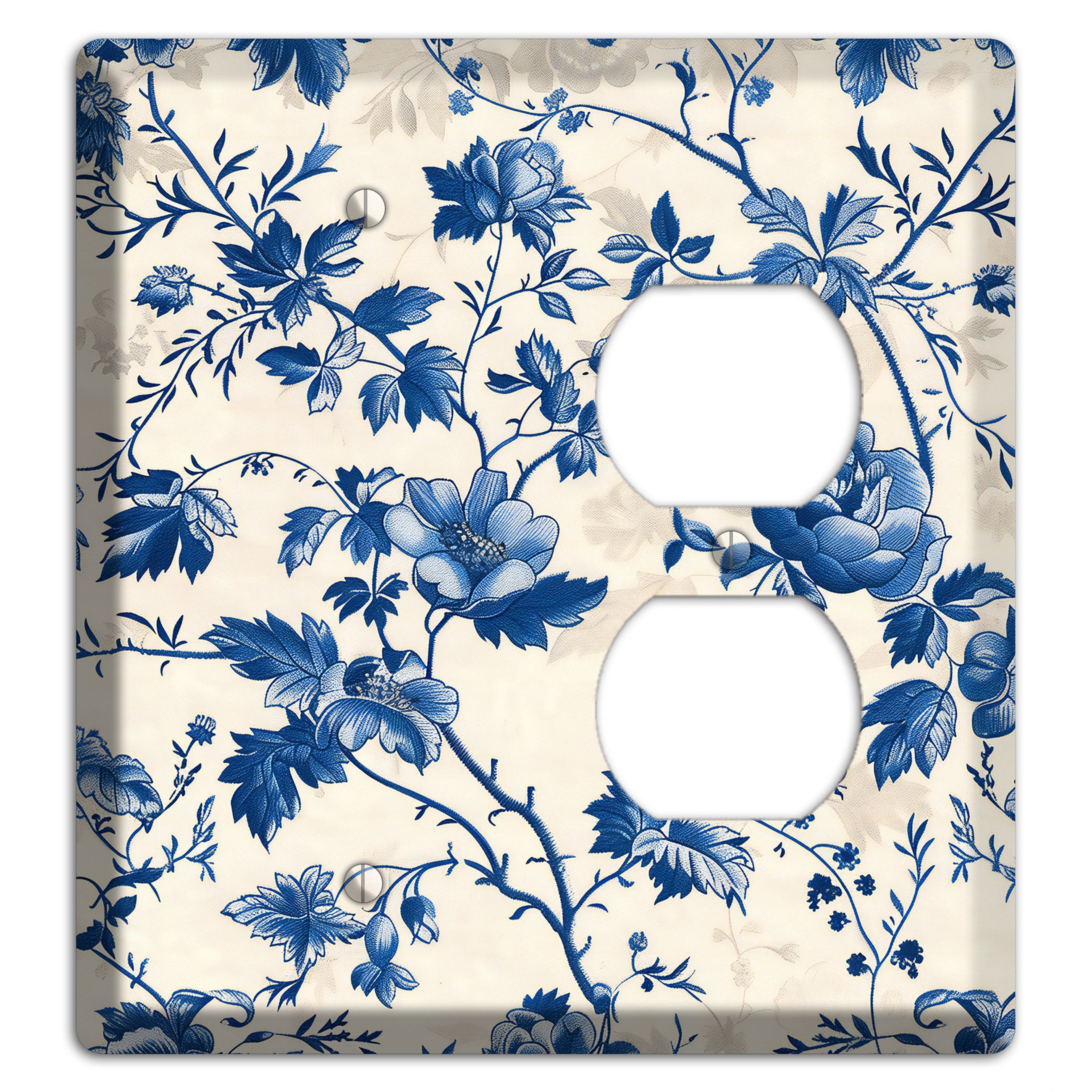 Porcelain Garden Riot Blank / Duplex Wallplate