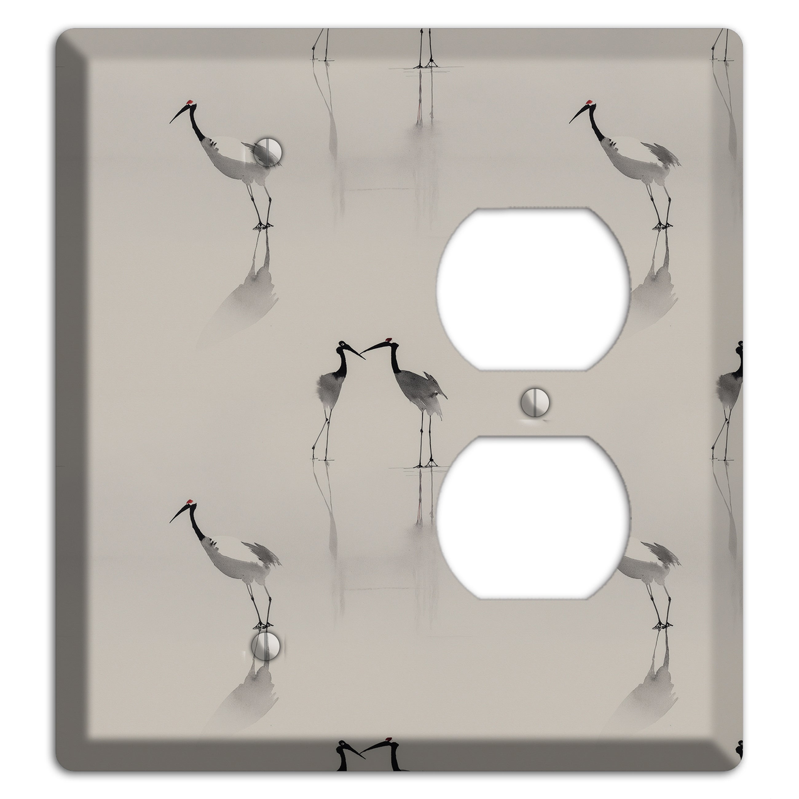 Mist & Mirror Vigil Blank / Duplex Wallplate