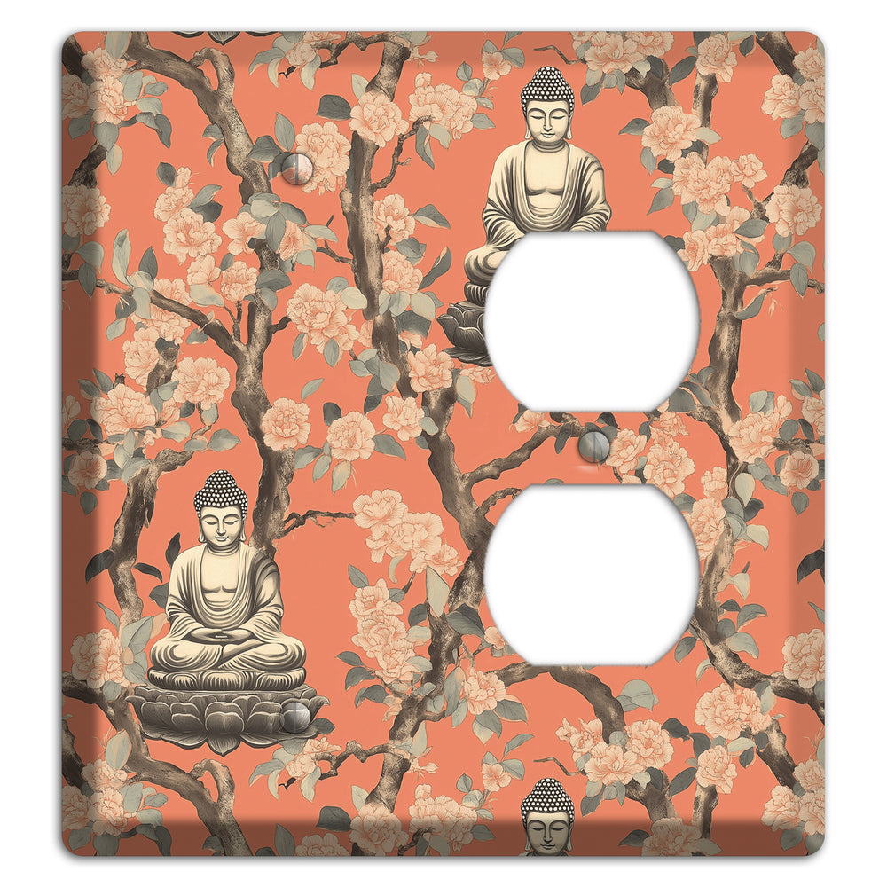 Lotus & Bough Blank / Duplex Wallplate