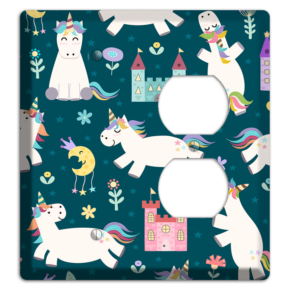 Unicorn Kingdom Blank / Duplex Wallplate