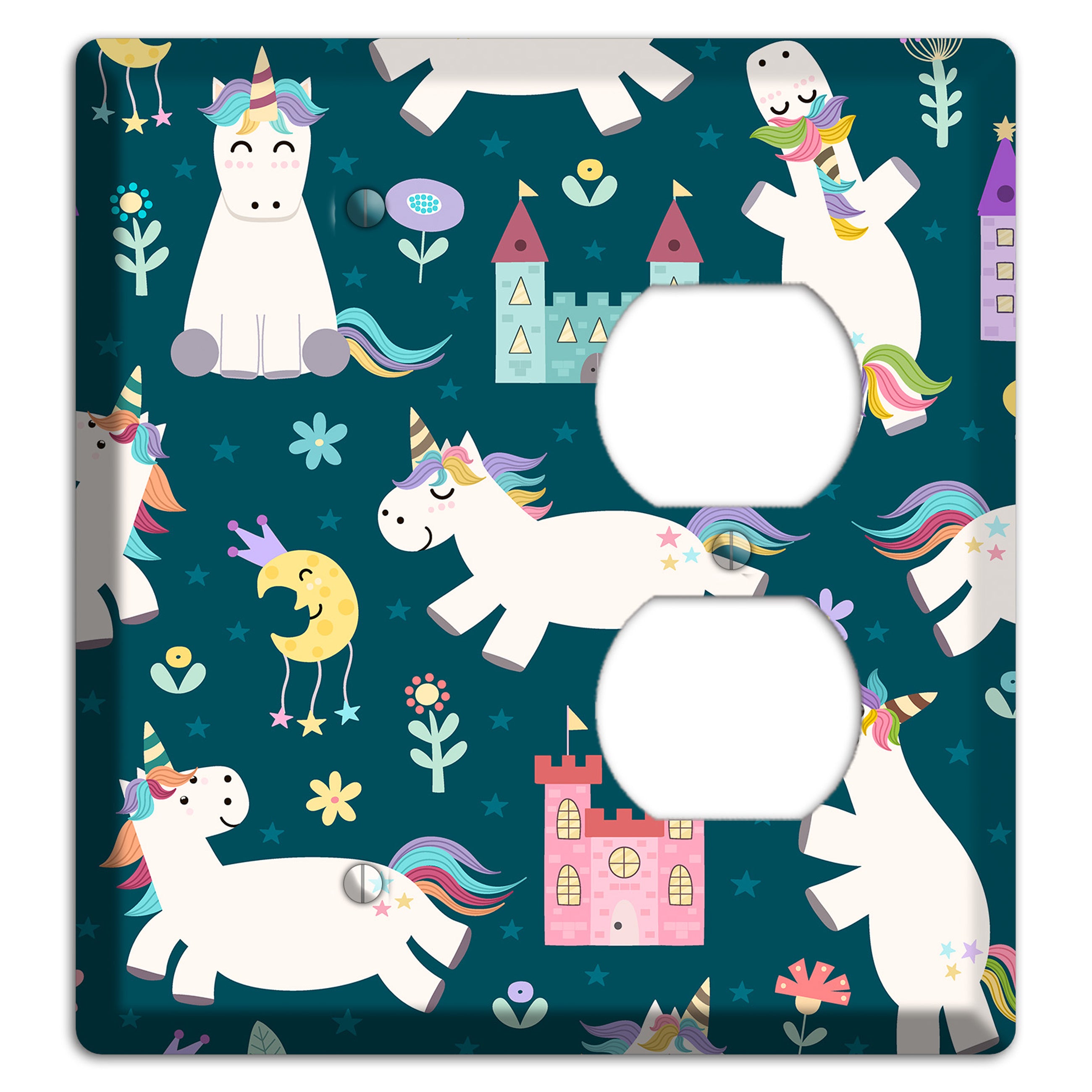 Unicorn Kingdom Blank / Duplex Wallplate