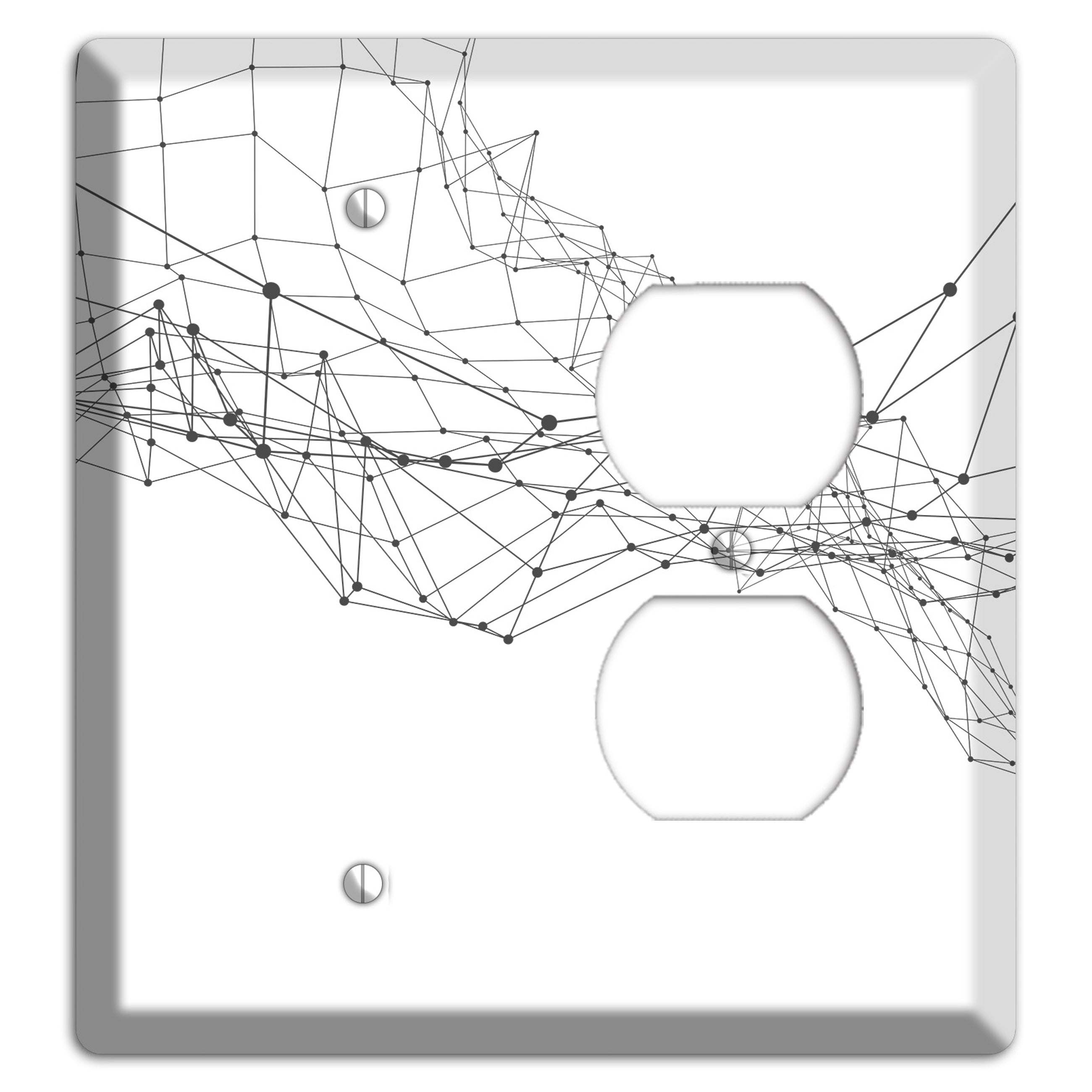 Drift Network Collapse Blank / Duplex Wallplate