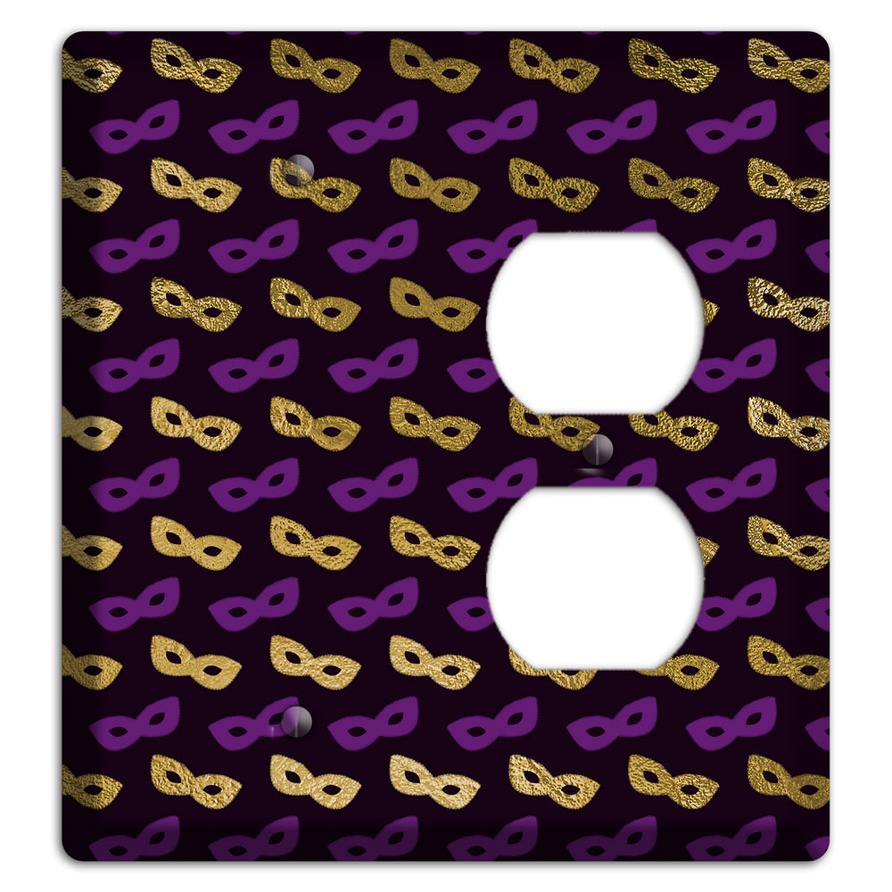Midnight Masque Blank / Duplex Wallplate