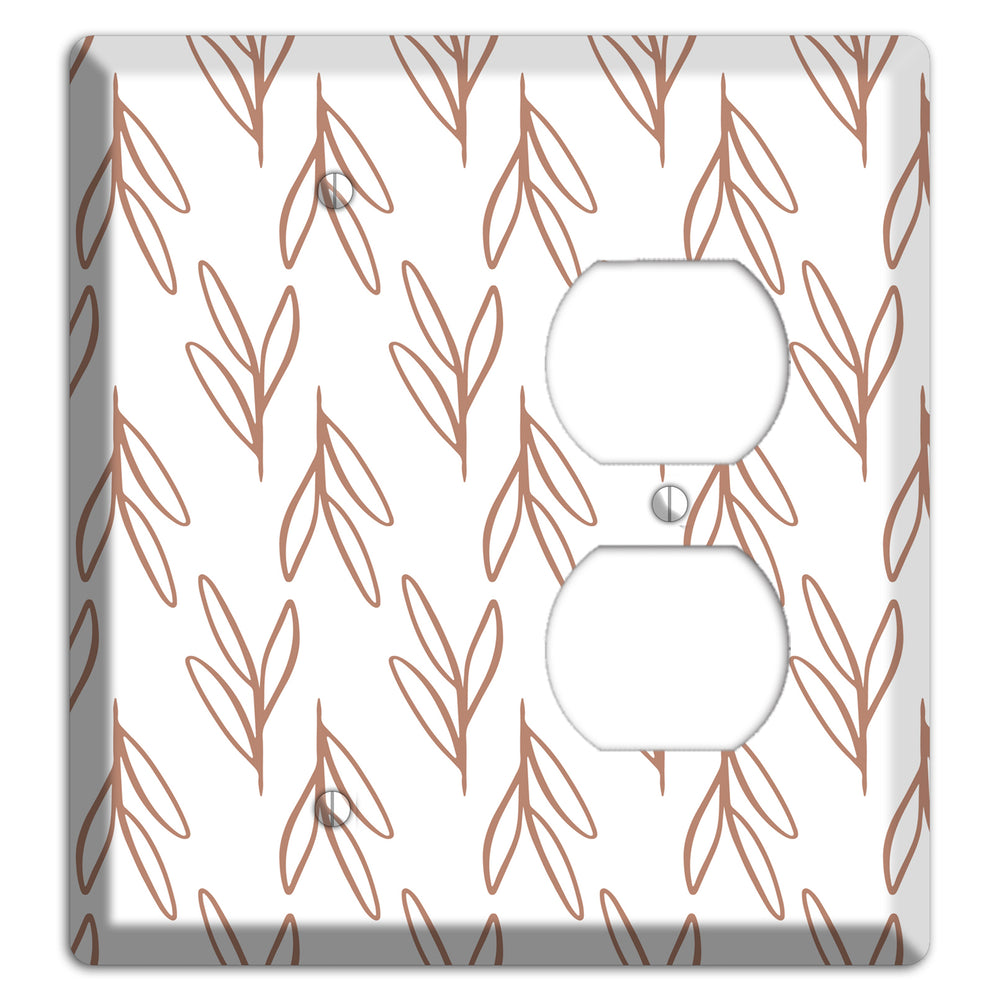 Whisper & Stem Blank / Duplex Wallplate