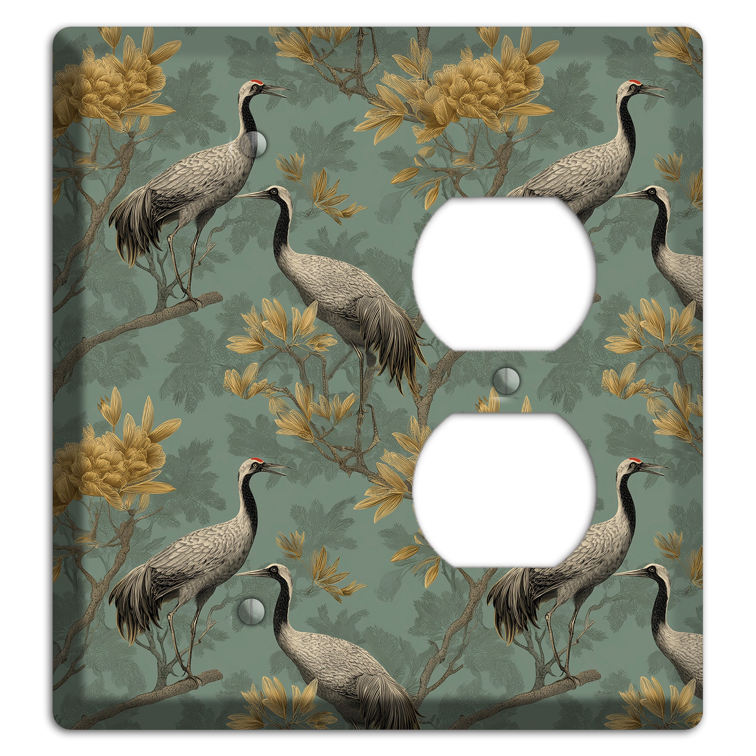 Sage Garden Vigil Blank / Duplex Wallplate