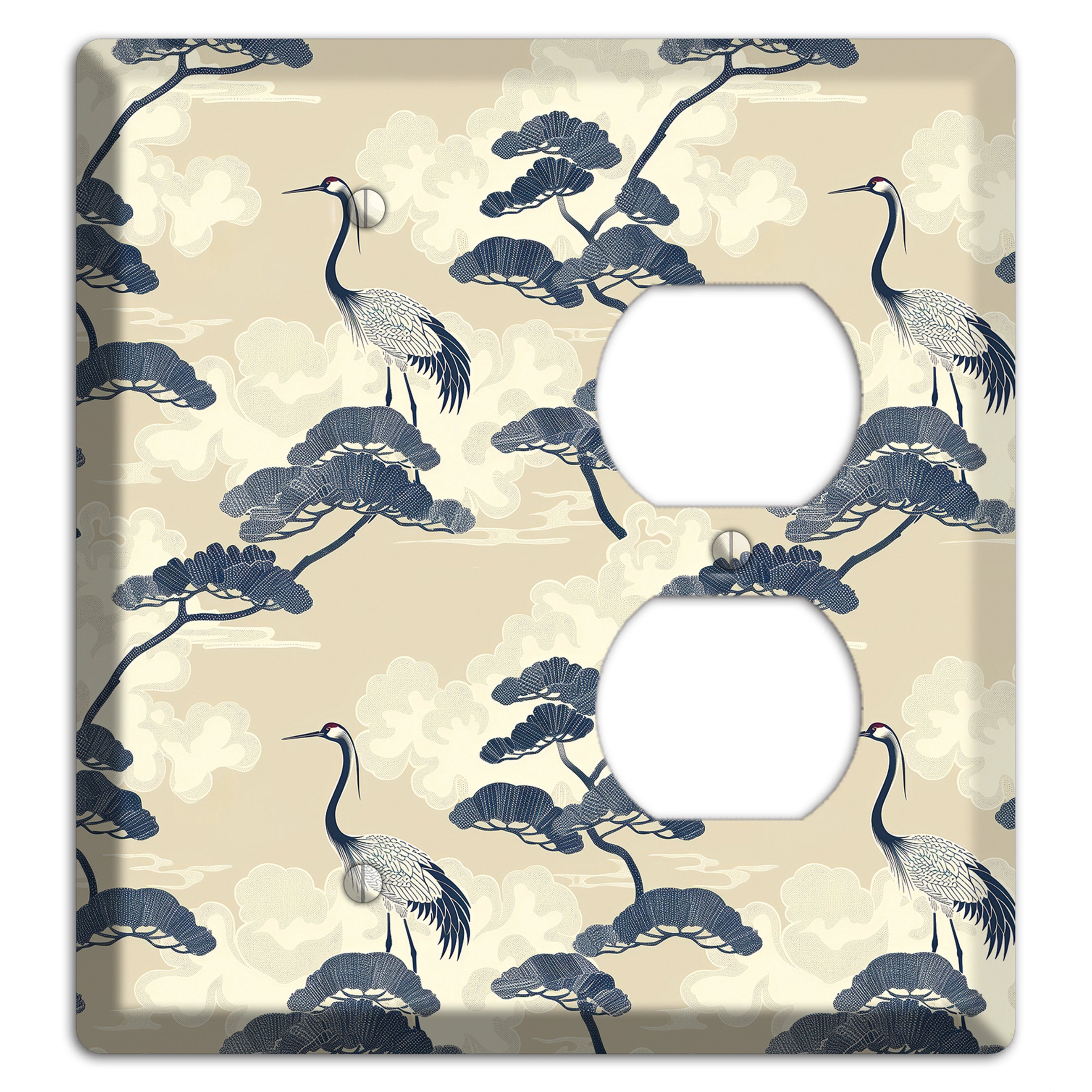 Indigo Pine Serenity Blank / Duplex Wallplate