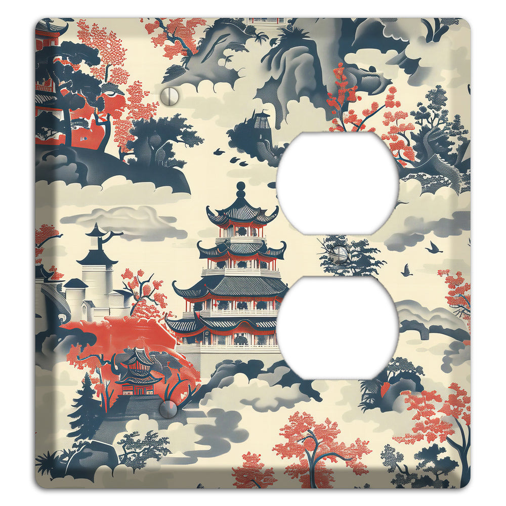 Ink & Ember Pagoda Blank / Duplex Wallplate
