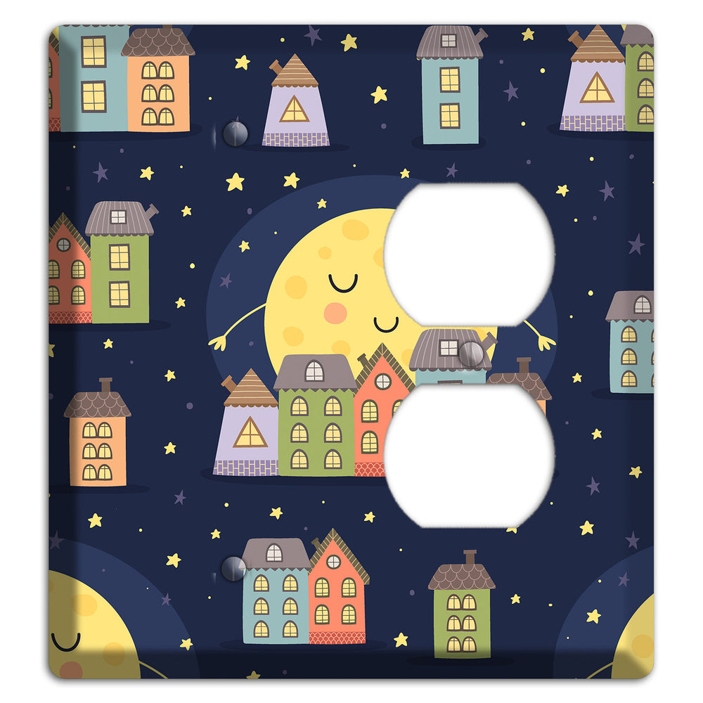 Sleepy Town Blank / Duplex Wallplate