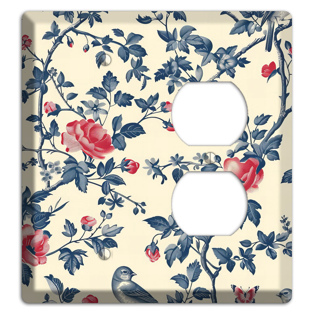 Songbirds & Thorns Blank / Duplex Wallplate