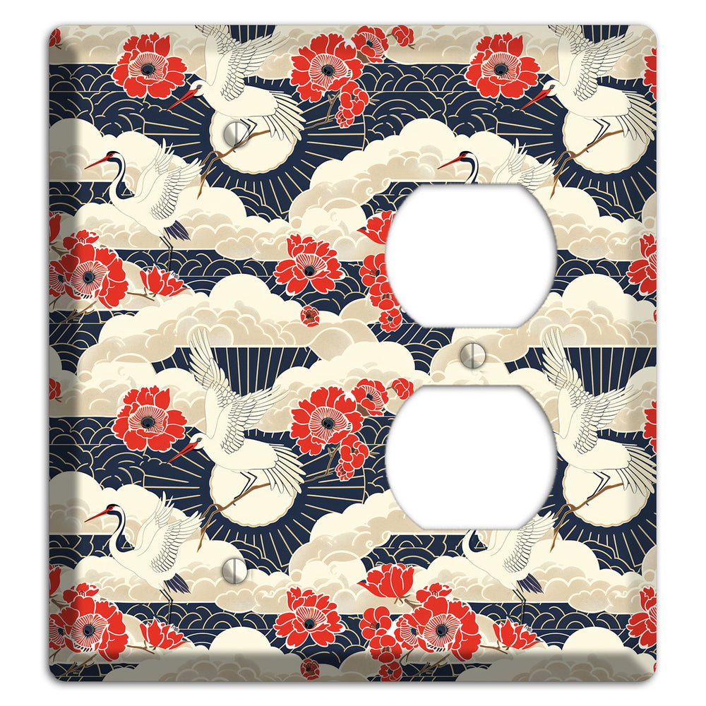 Crimson Peony Ascent Blank / Duplex Wallplate