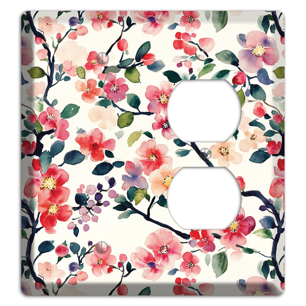 Blossom & Bough Blank / Duplex Wallplate