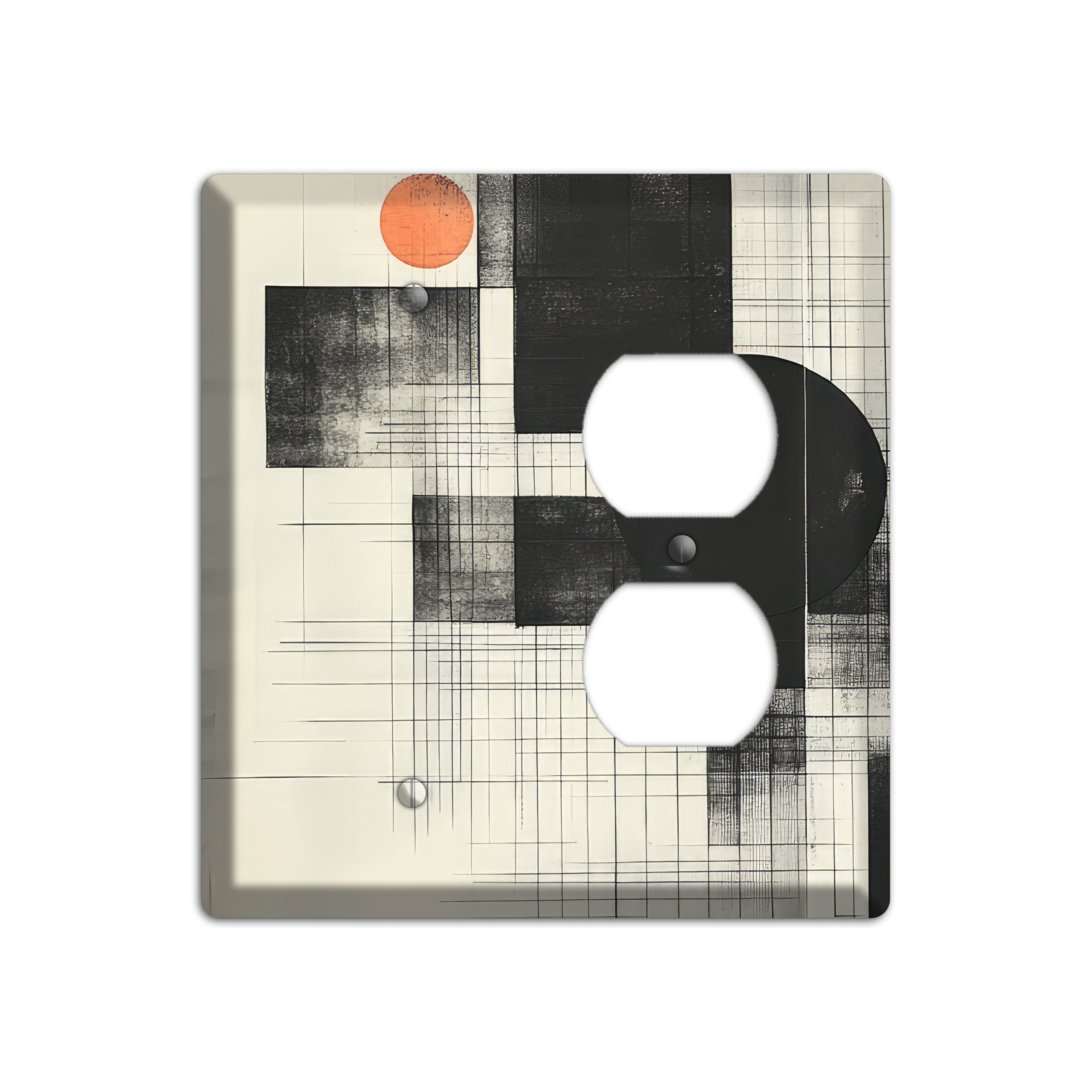Eclipse Over Blueprint Blank / Duplex Wallplate