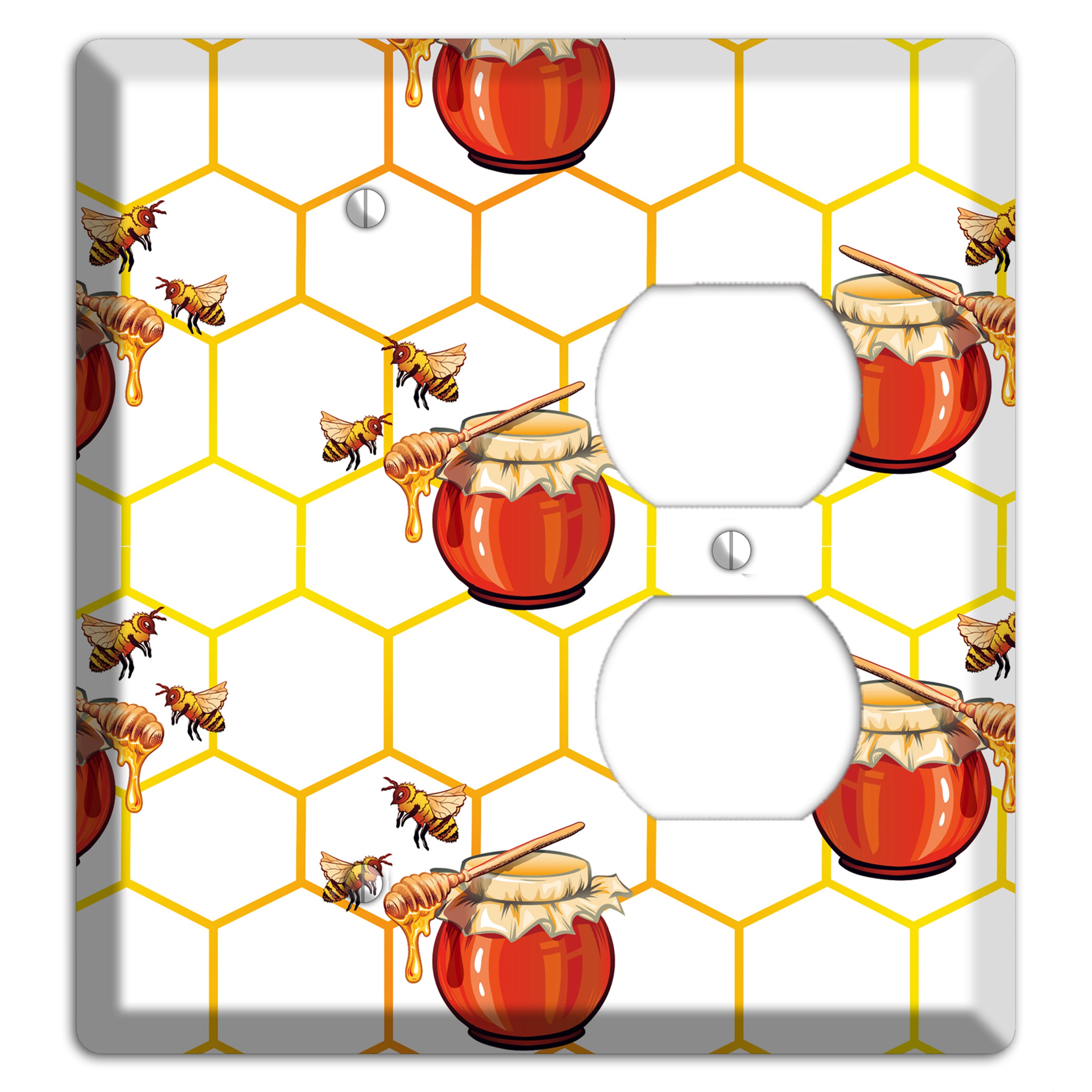 Honeypot & Hive Blank / Duplex Wallplate