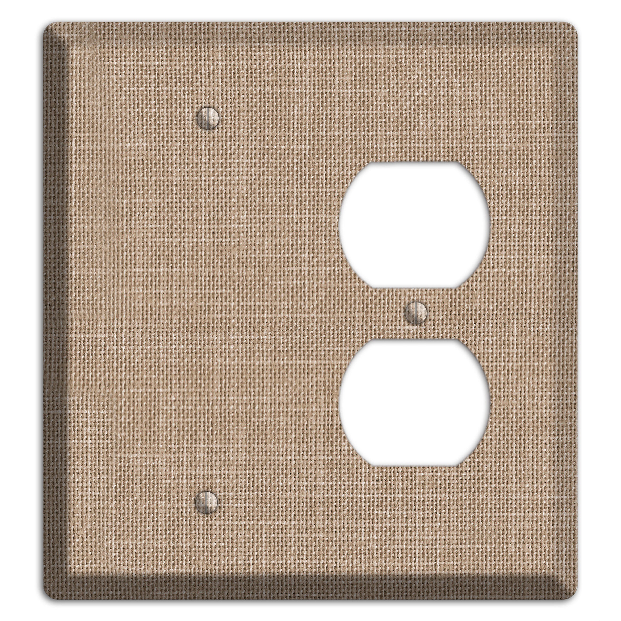 Linen Shore Blank / Duplex Wallplate