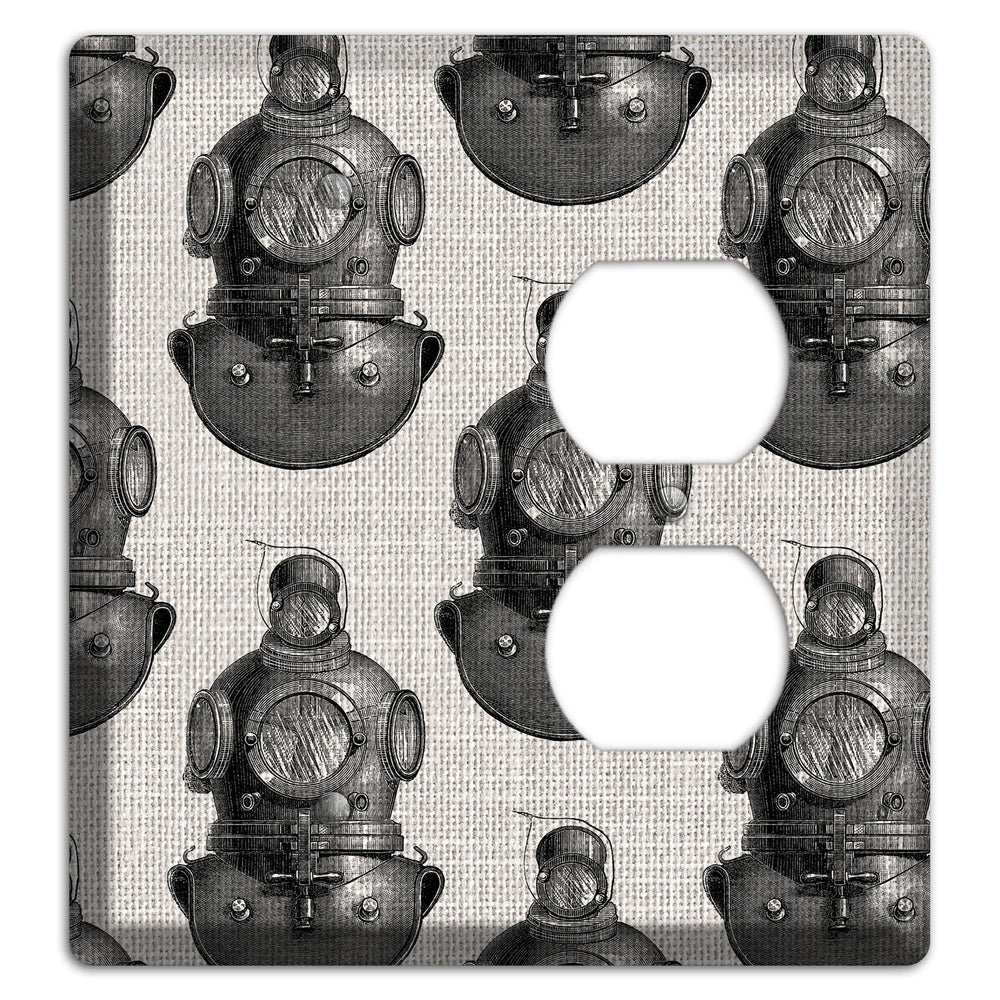 Deep Diver Blank / Duplex Wallplate