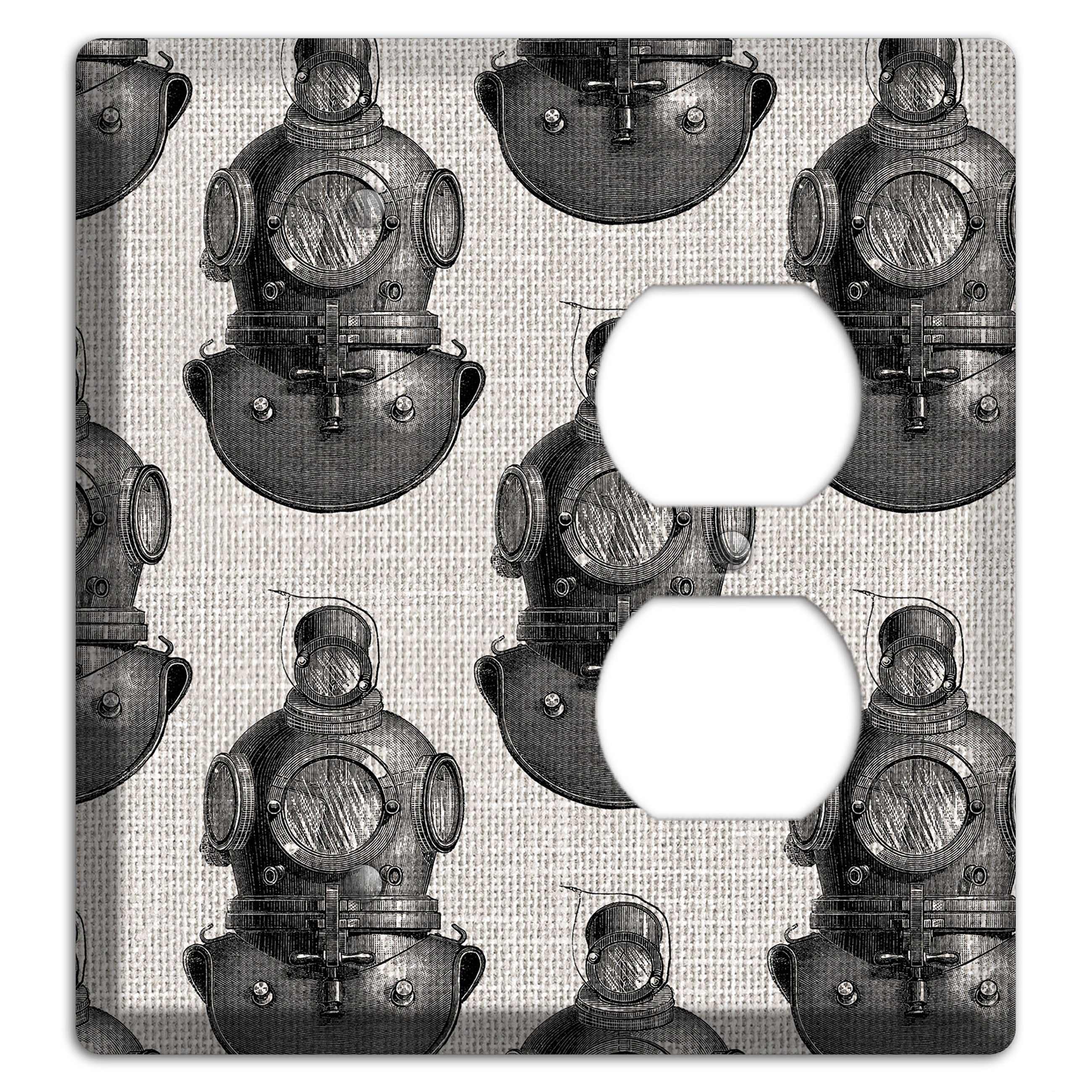 Deep Diver Blank / Duplex Wallplate