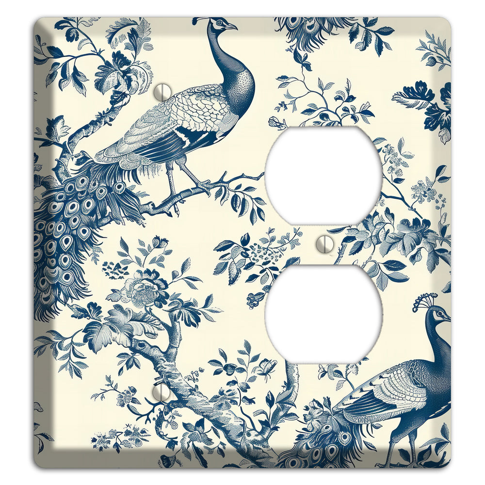 Peacock Court Blank / Duplex Wallplate