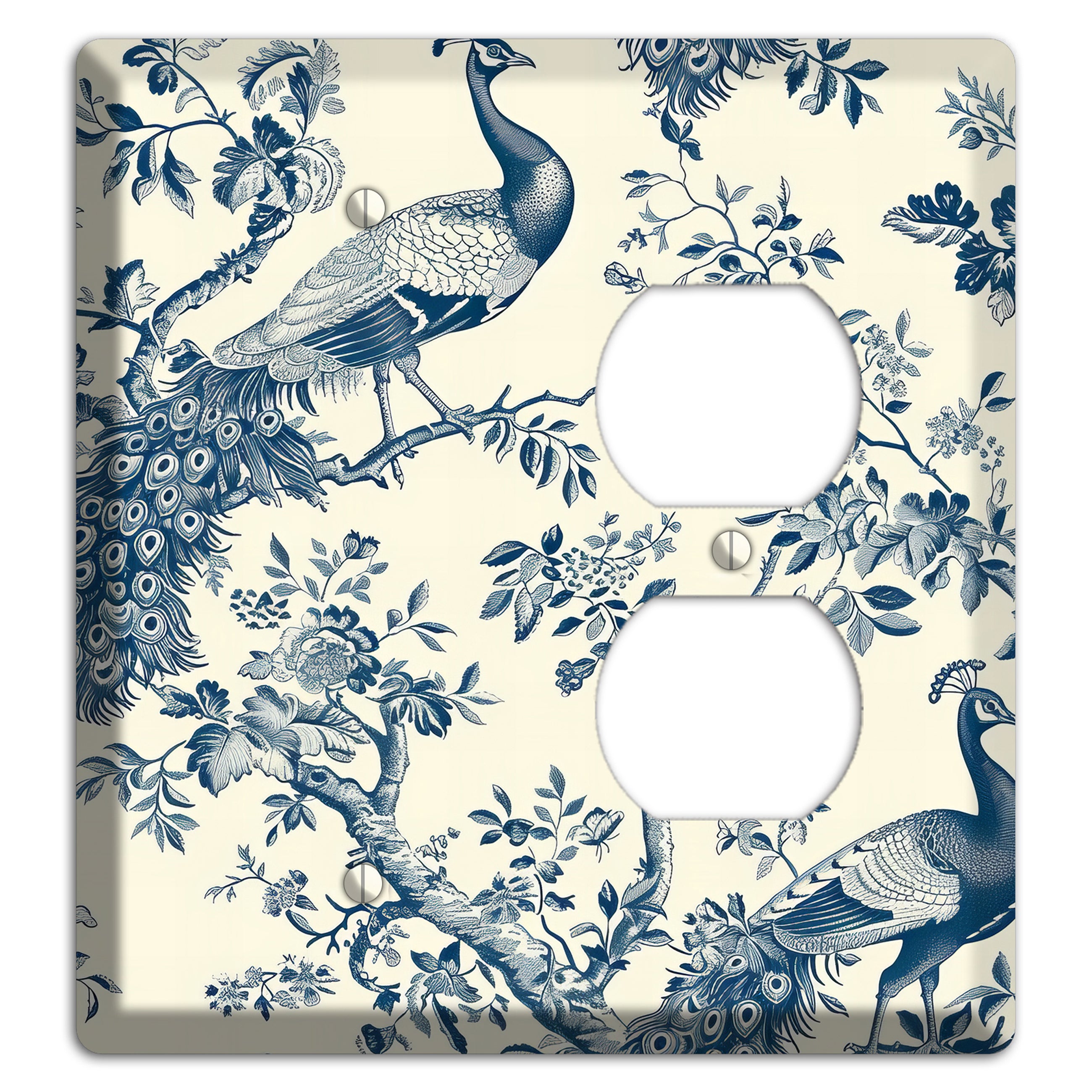 Peacock Court Blank / Duplex Wallplate