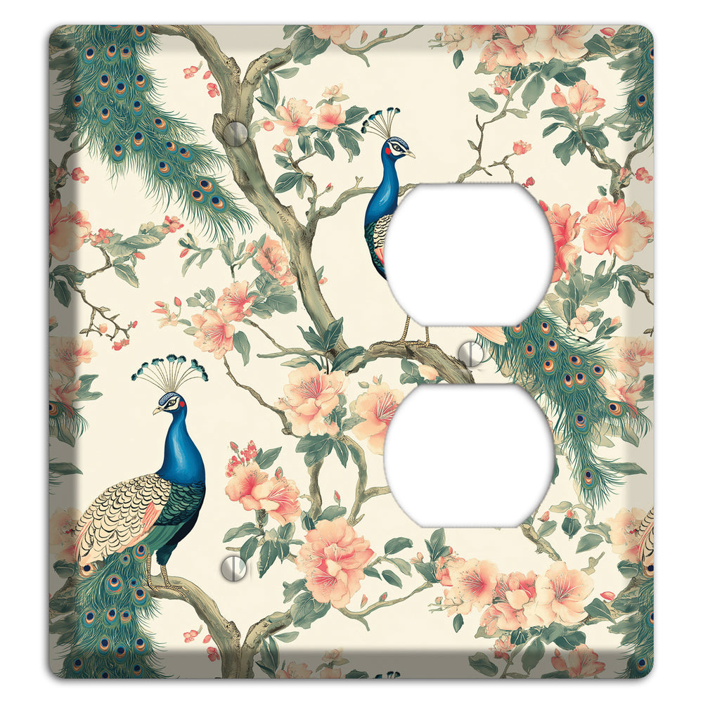 Imperial Plumage Garden Blank / Duplex Wallplate
