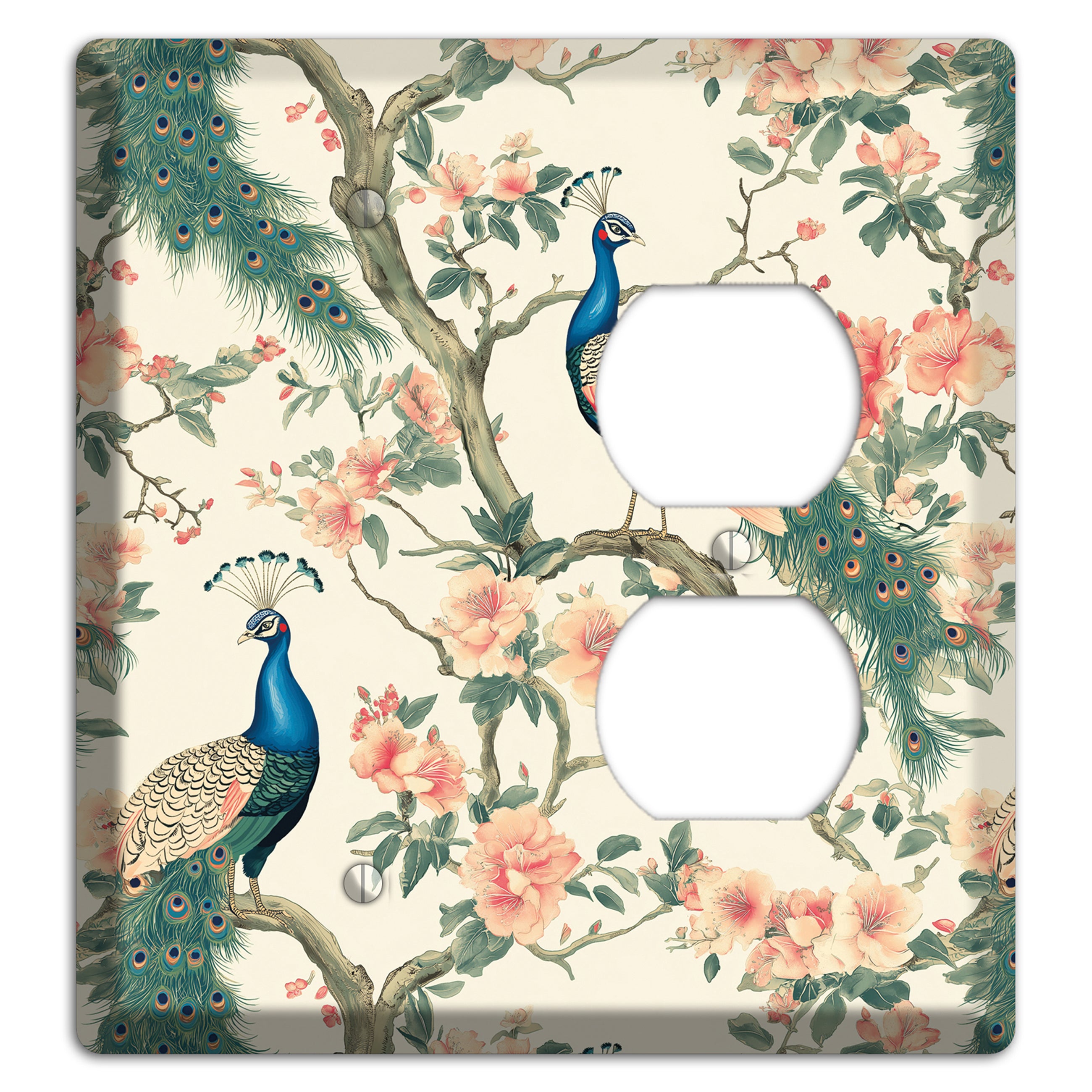 Imperial Plumage Garden Blank / Duplex Wallplate